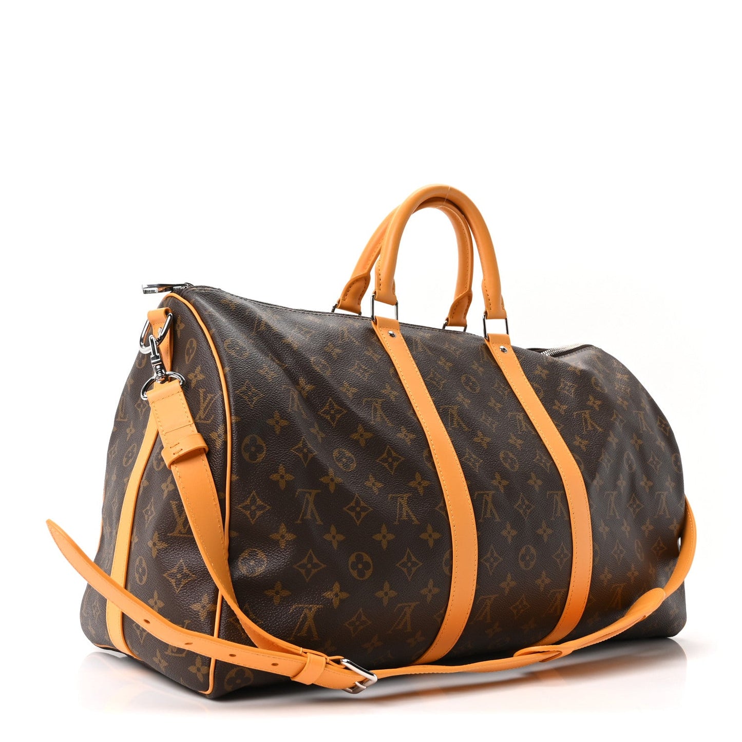 Monogram Macassar Keepall Bandouliere 50 Safran Yellow