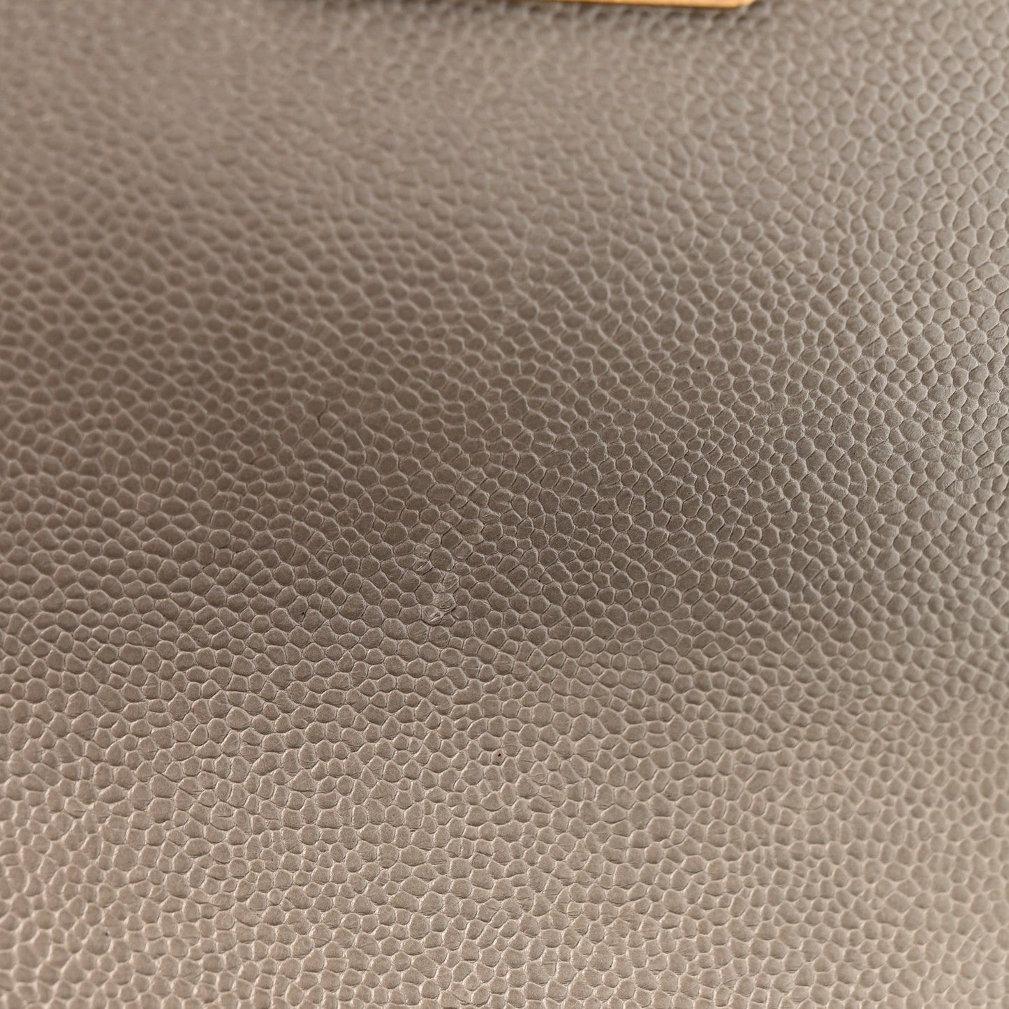 Caviar Quilted Small Boy Flap Grey