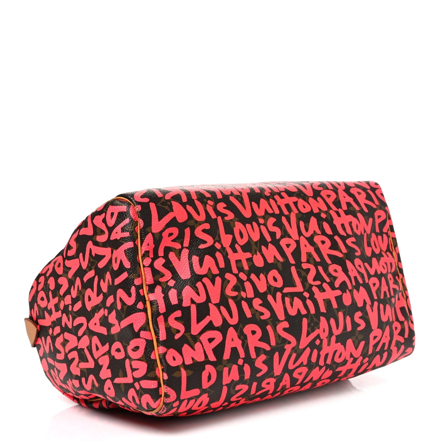 Monogram Graffiti Speedy 30 Fuchsia
