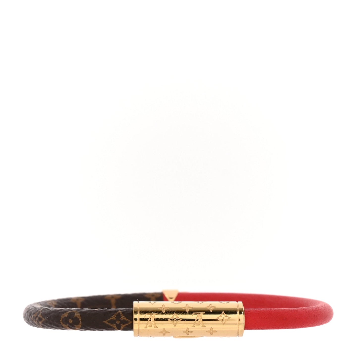 Monogram Daily Confidential Bracelet 17 Red