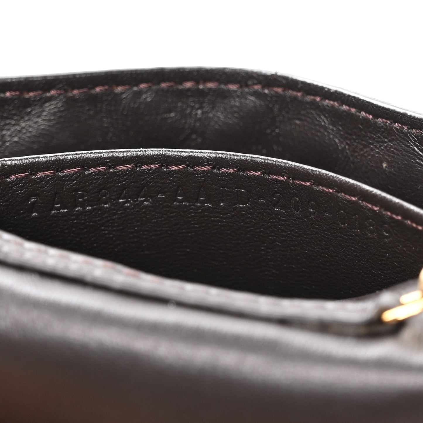 Nappa Matisse FF Embossed Nano Baguette Charm Zucca