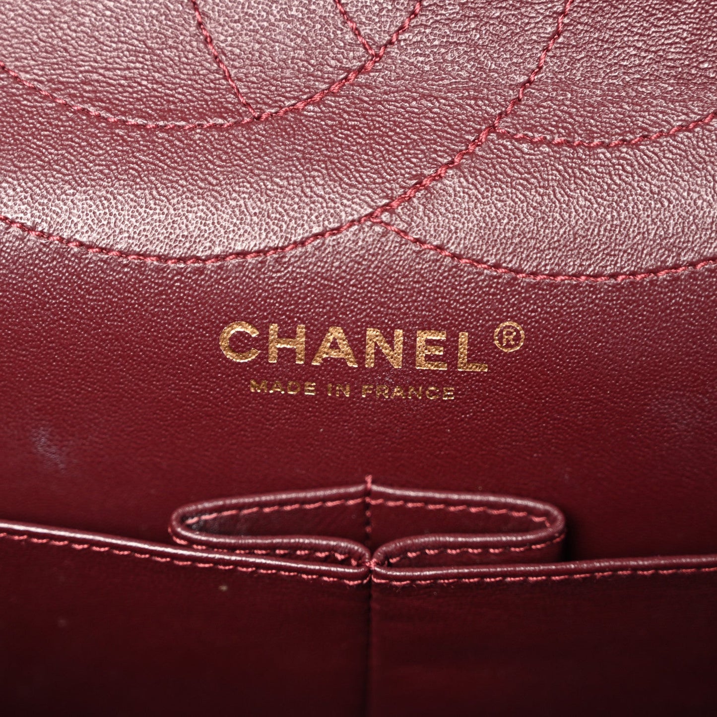 Aged Calfskin Quilted 2.55 Reissue 227 Flap Black