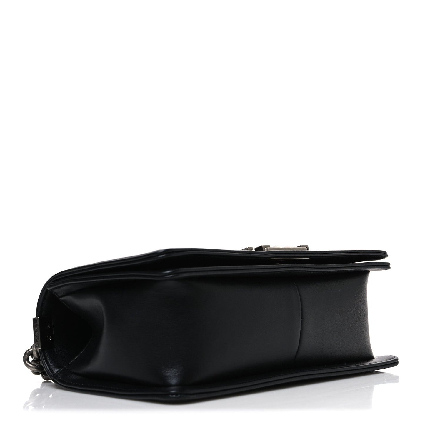 Lambskin Quilted New Medium Boy Flap Black