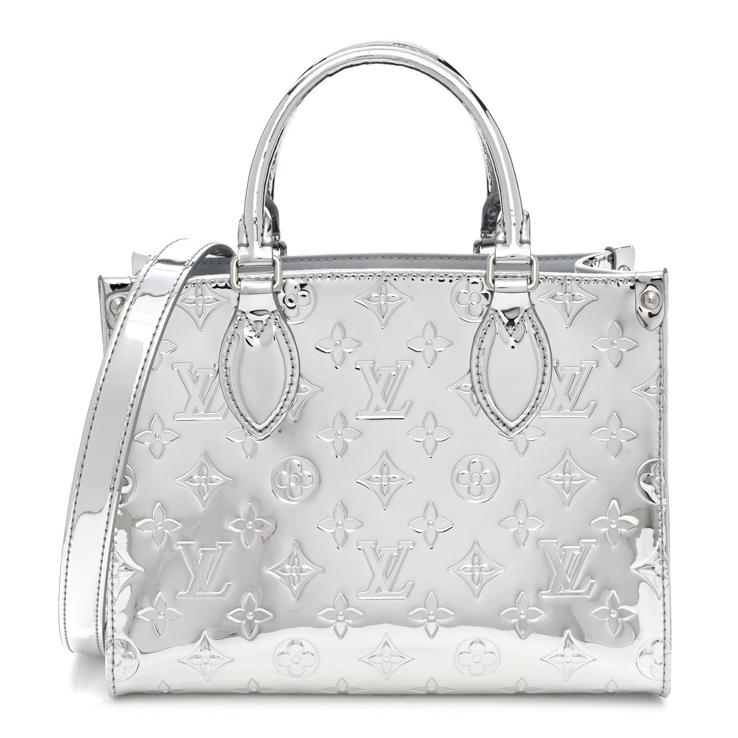 Monogram Miroir Onthego PM Silver