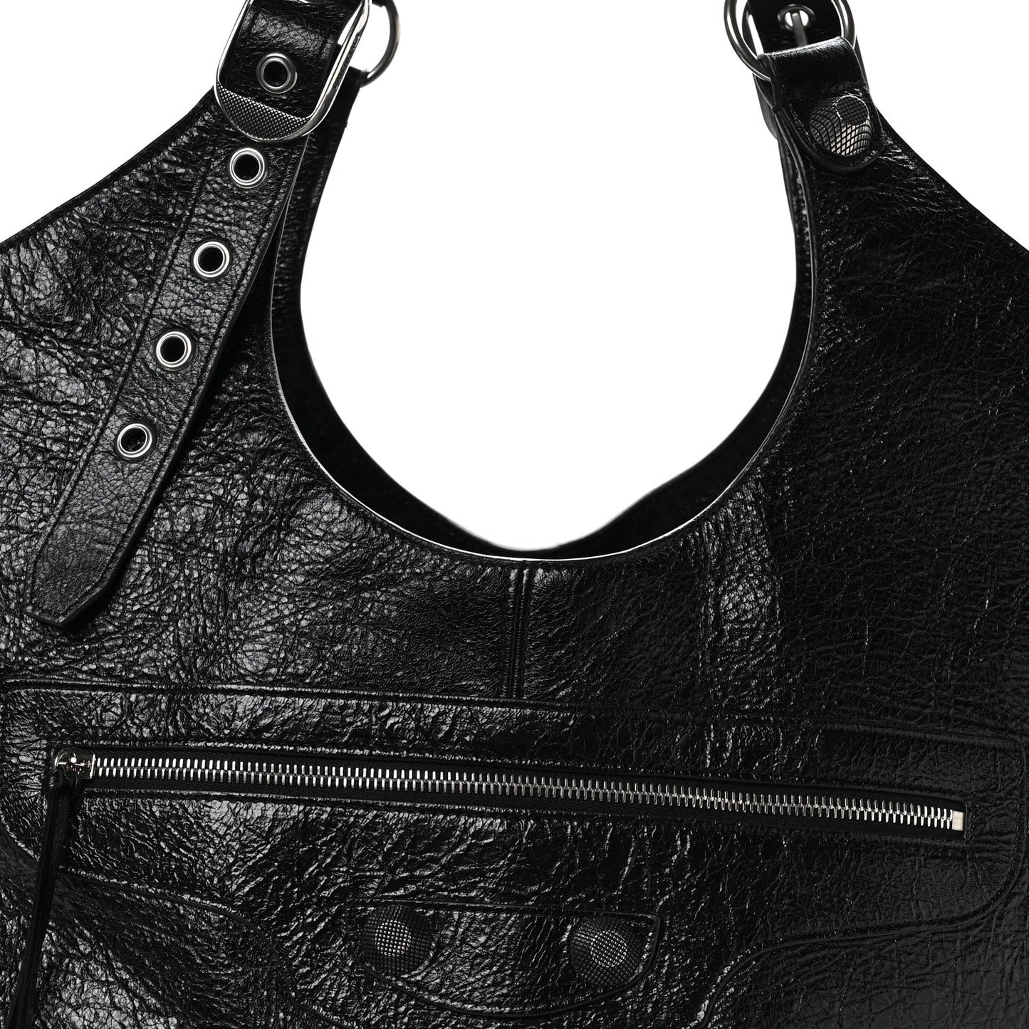 Agneau Arena Large Le Cagole Carry All Bag Black