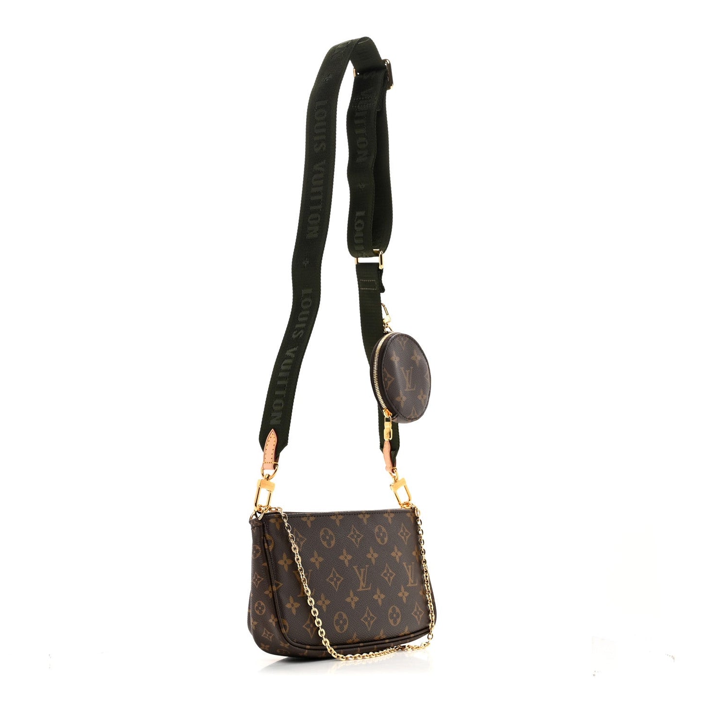 Monogram Multi Pochette Accessories Kaki