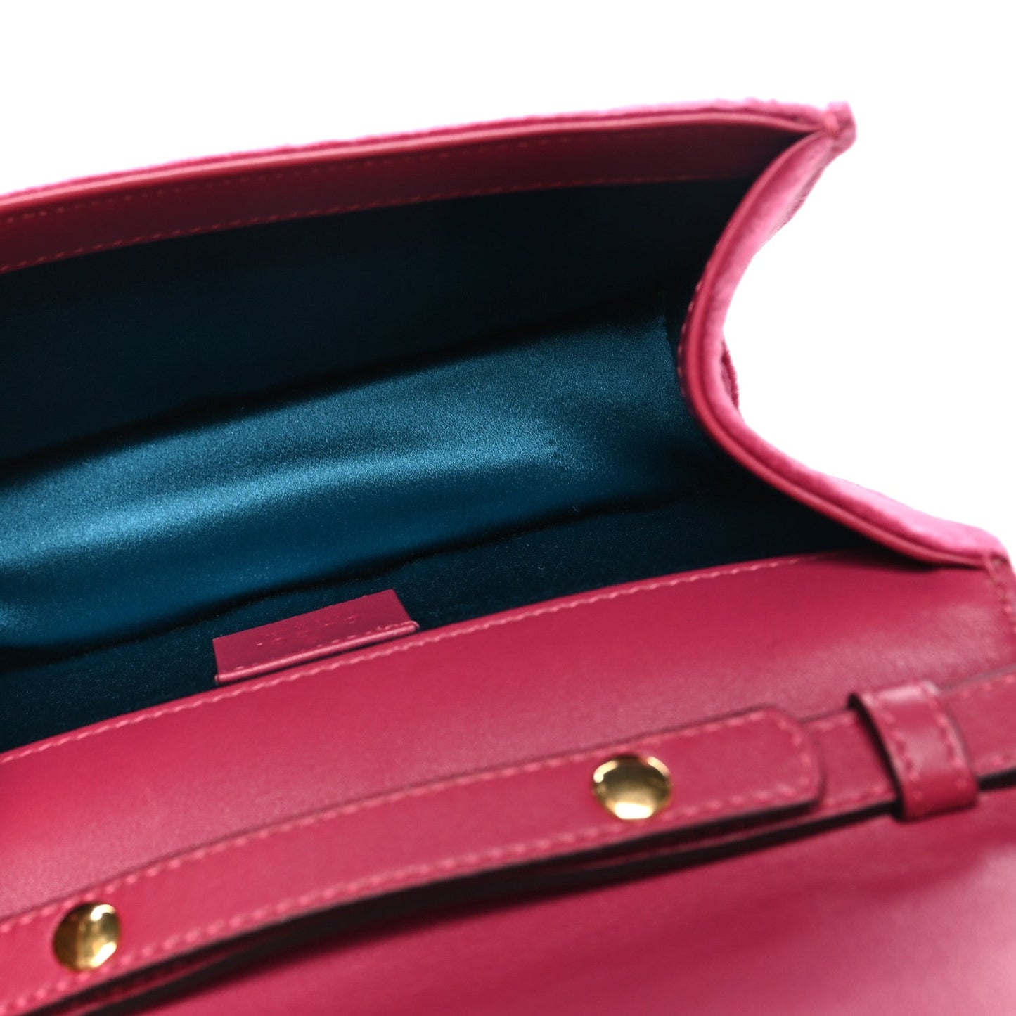 Velvet Crystal Square G Shoulder Bag Light Raspberry Rose