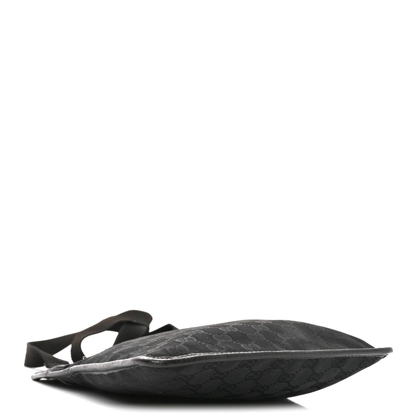 GG Monogram Messenger Crossbody Bag Black