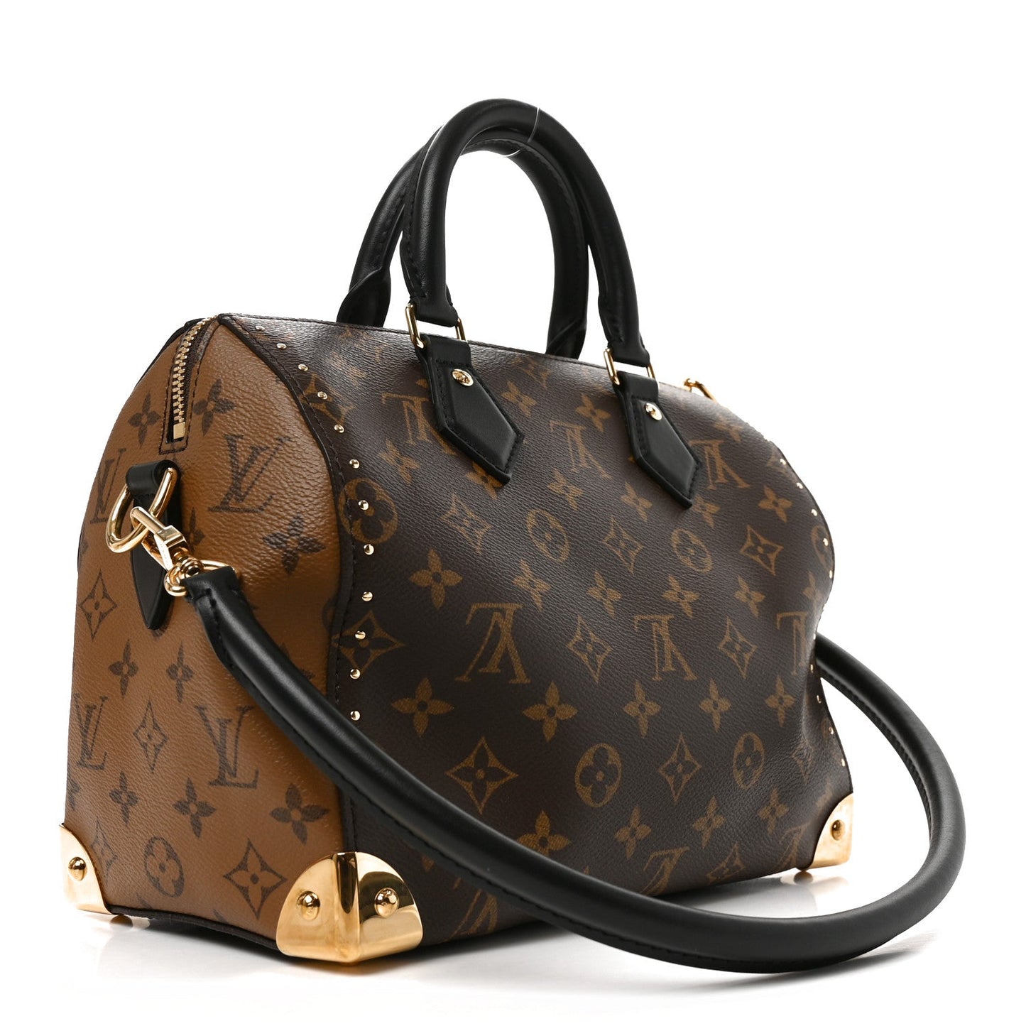 Reverse Monogram Speedy Trunk 25