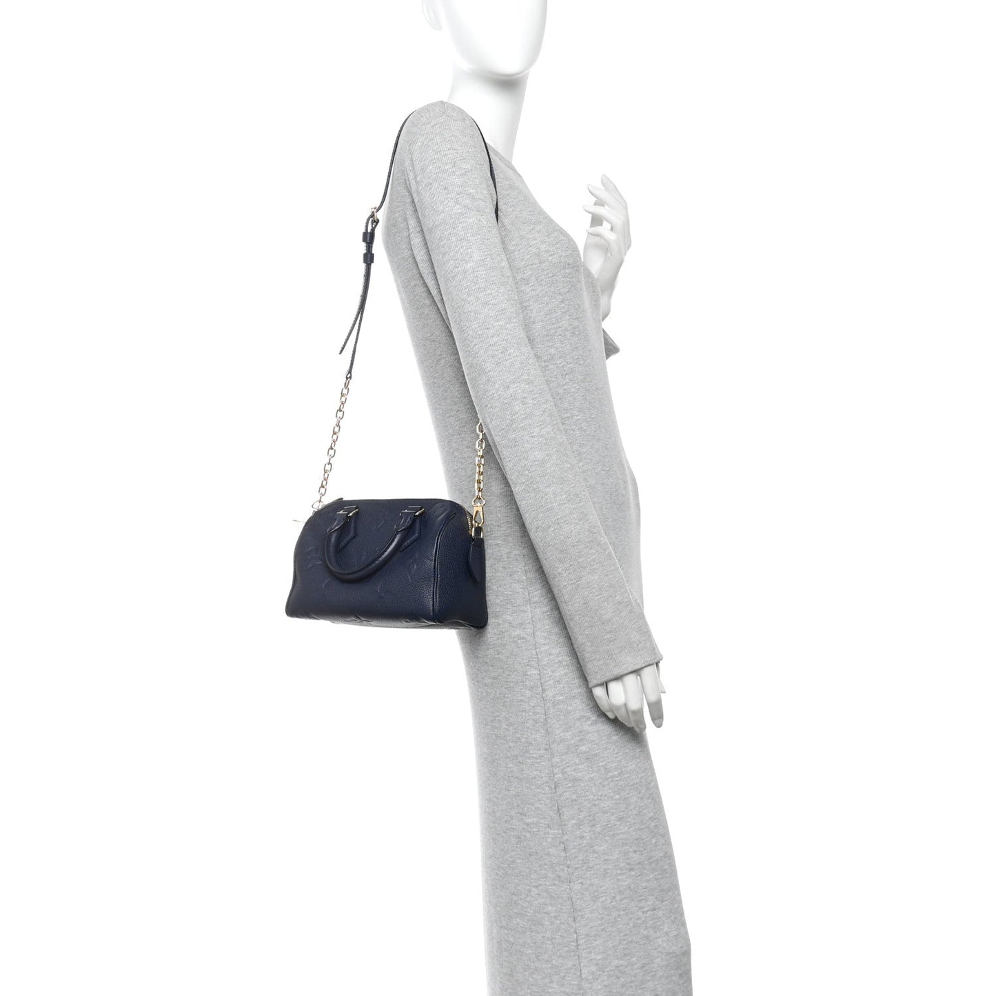 Empreinte Monogram Giant Speedy Bandouliere 20 Navy