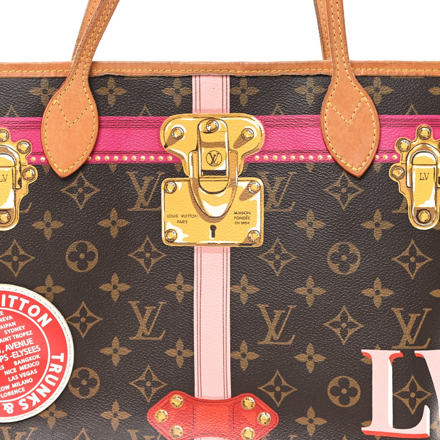 Monogram Summer Trunks Neo Neverfull MM