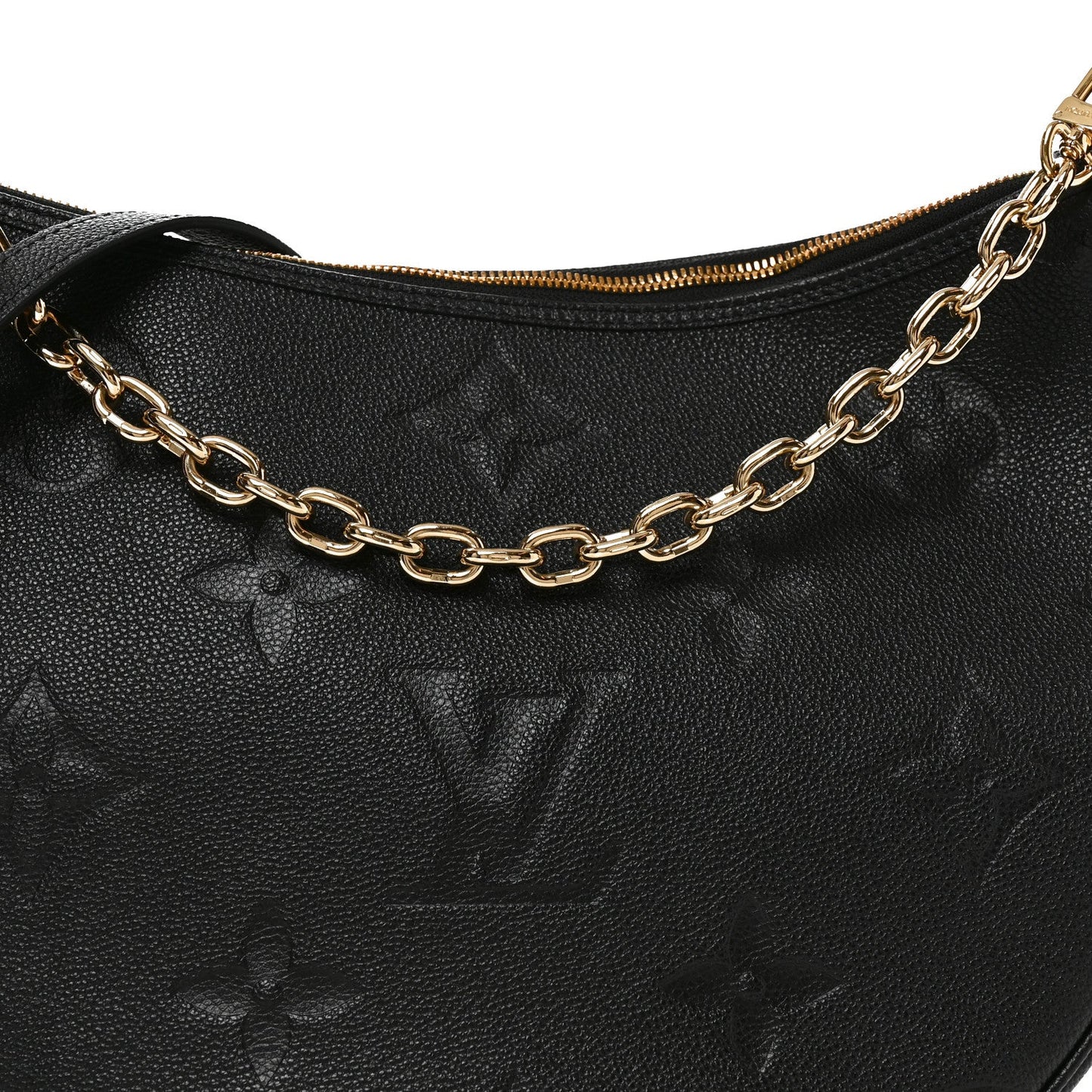 Empreinte Monogram Giant Loop Hobo Black