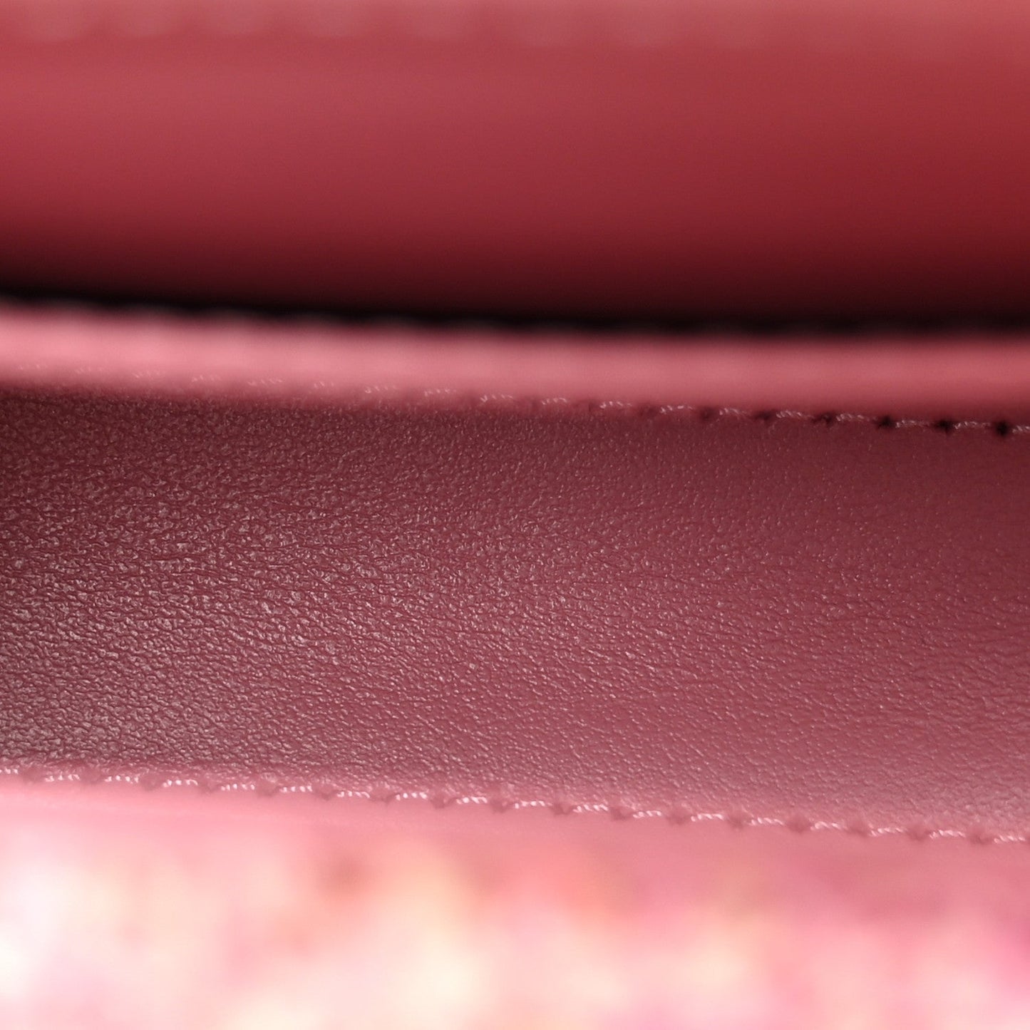 Tweed Quilted Mini Nano Kelly Shopper Pink