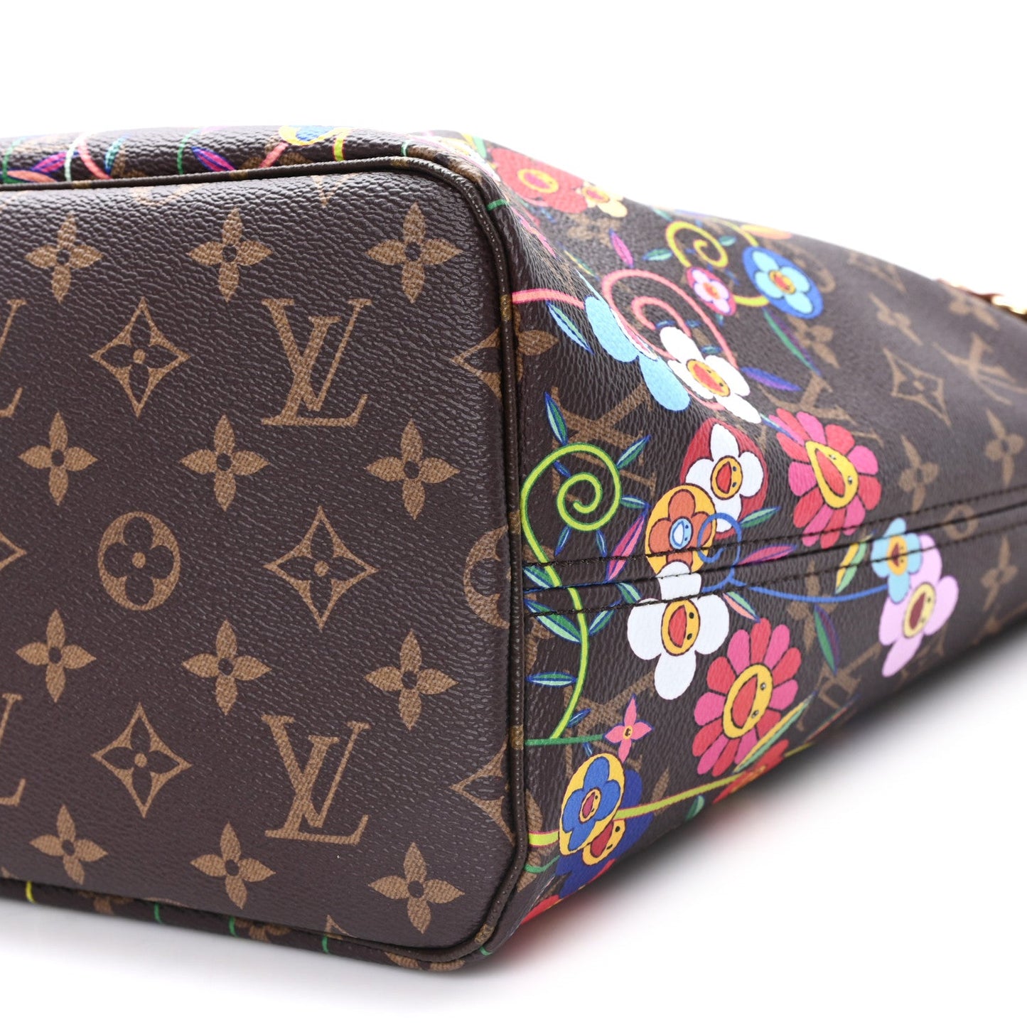 LV X TM Monogram Flowers Neverfull MM