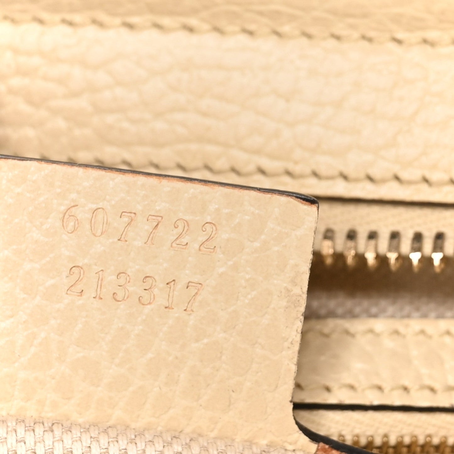 Dollar Calfskin Medium Soho Top Handle Satchel Ivoire