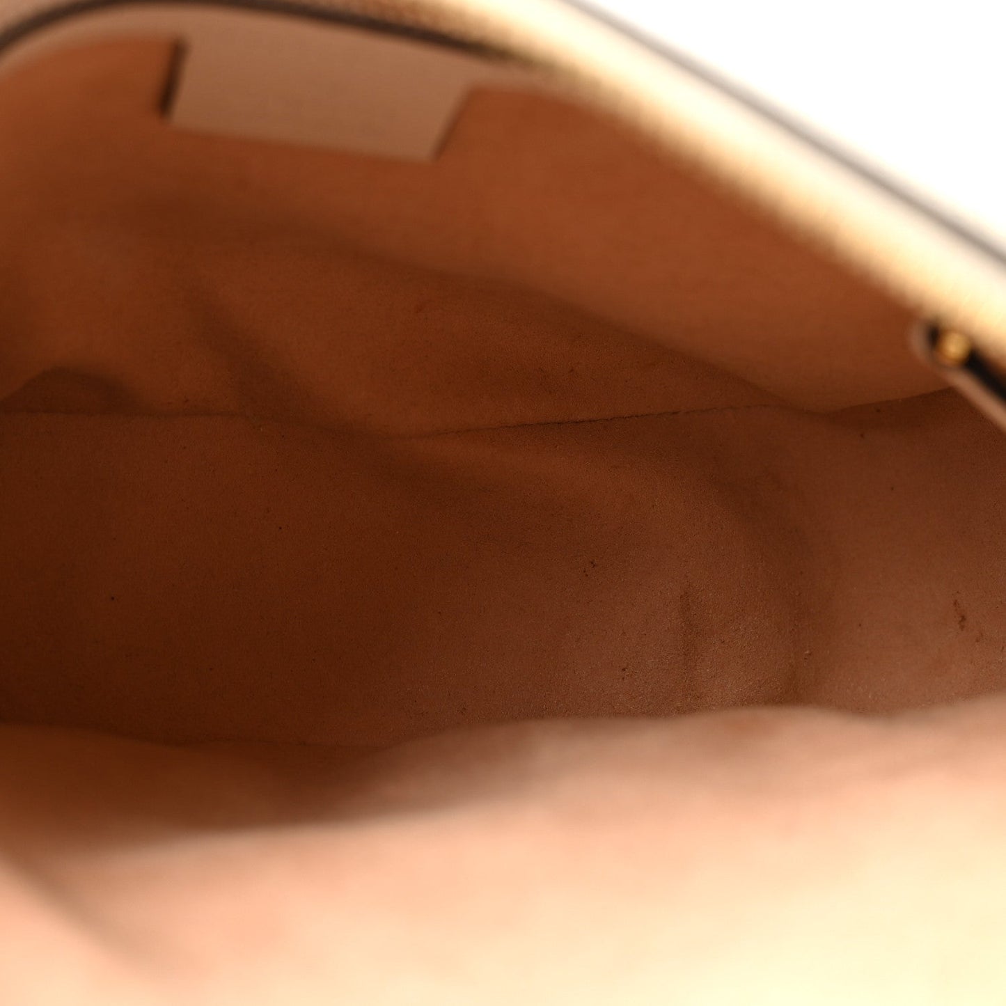 GG Supreme Monogram Small Horsebit 1955 Shoulder Bag Beige Mystic White