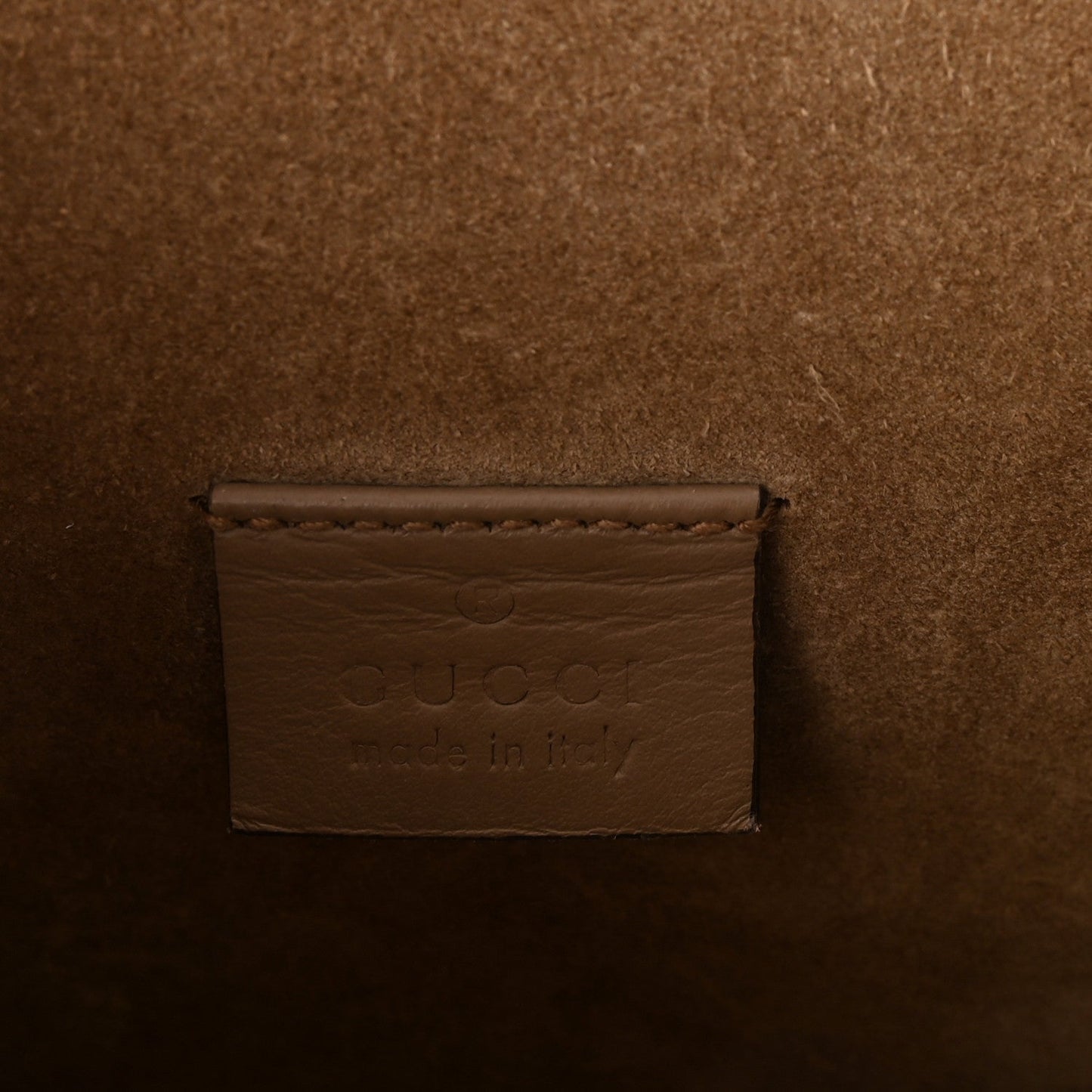GG Supreme Monogram Mini Dionysus Shoulder Bag Taupe