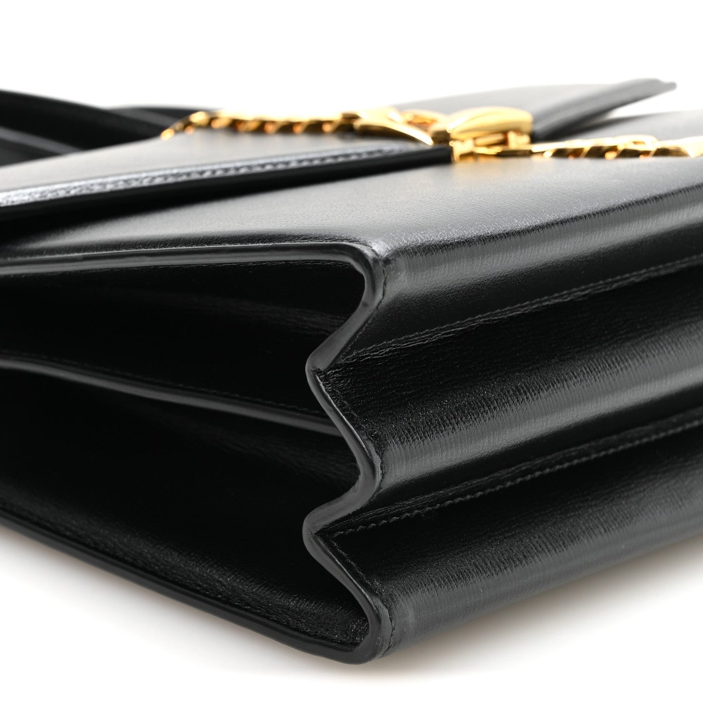 Azalea Calfskin Small Sylvie 1969 Top Handle Bag Black