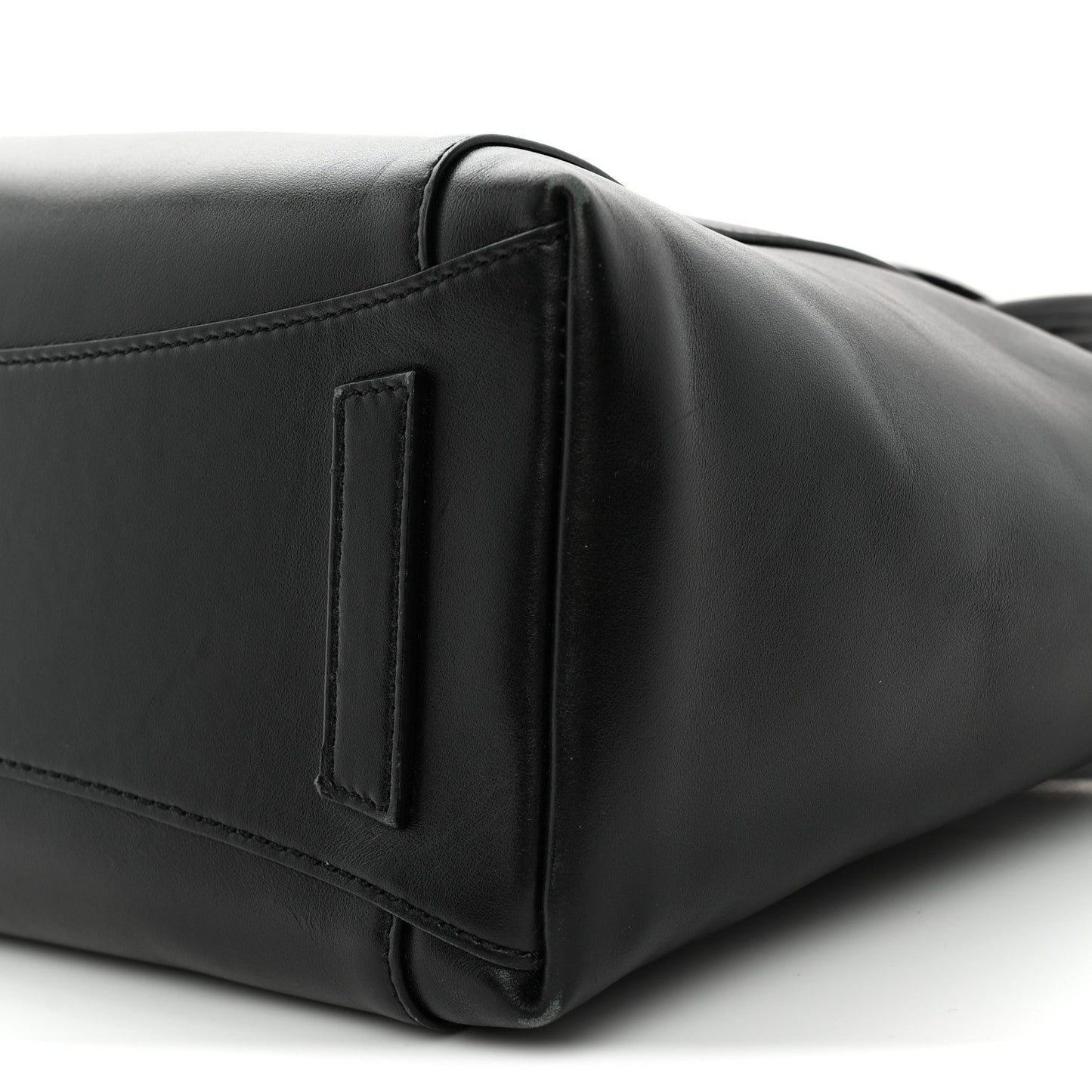 Box Calfskin Small Antigona Sport Top Handle Bag  Black