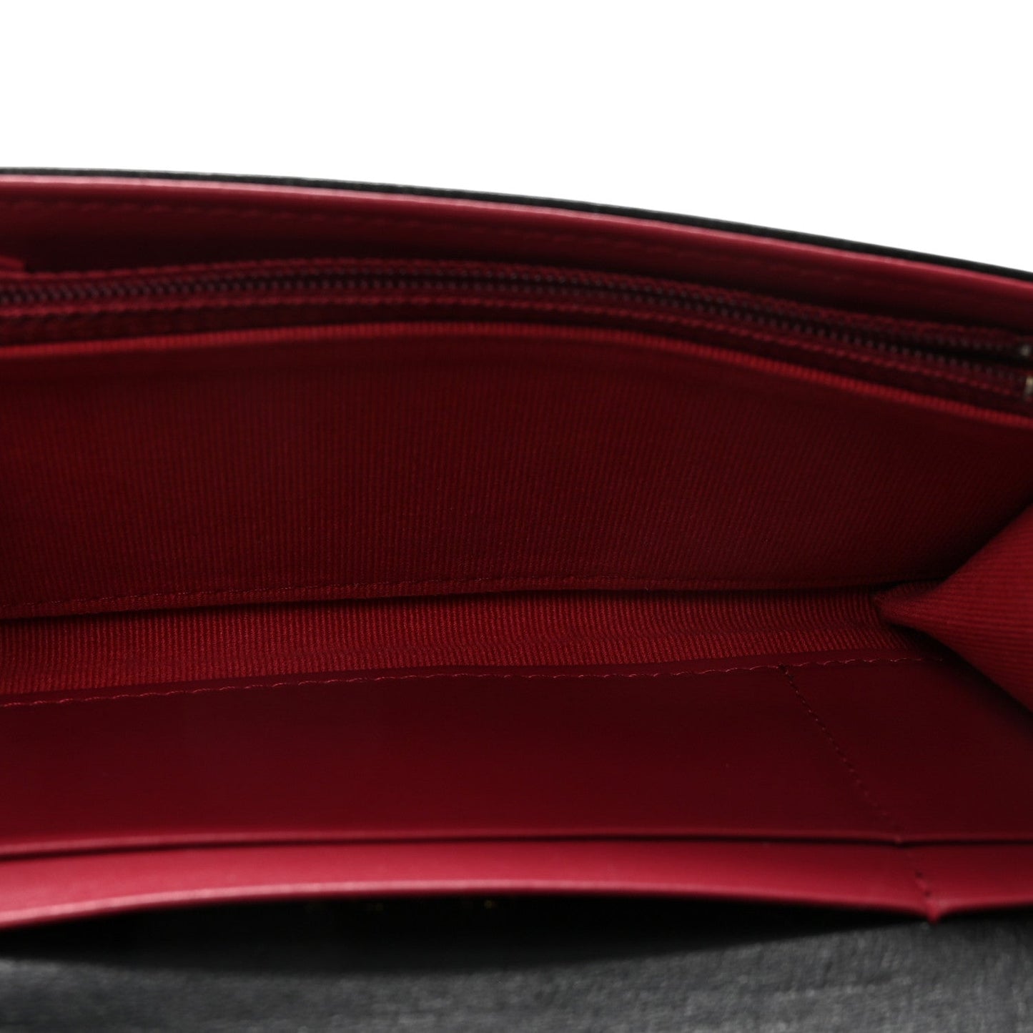 Lambskin Quilted Chanel 19 Flap Wallet Black