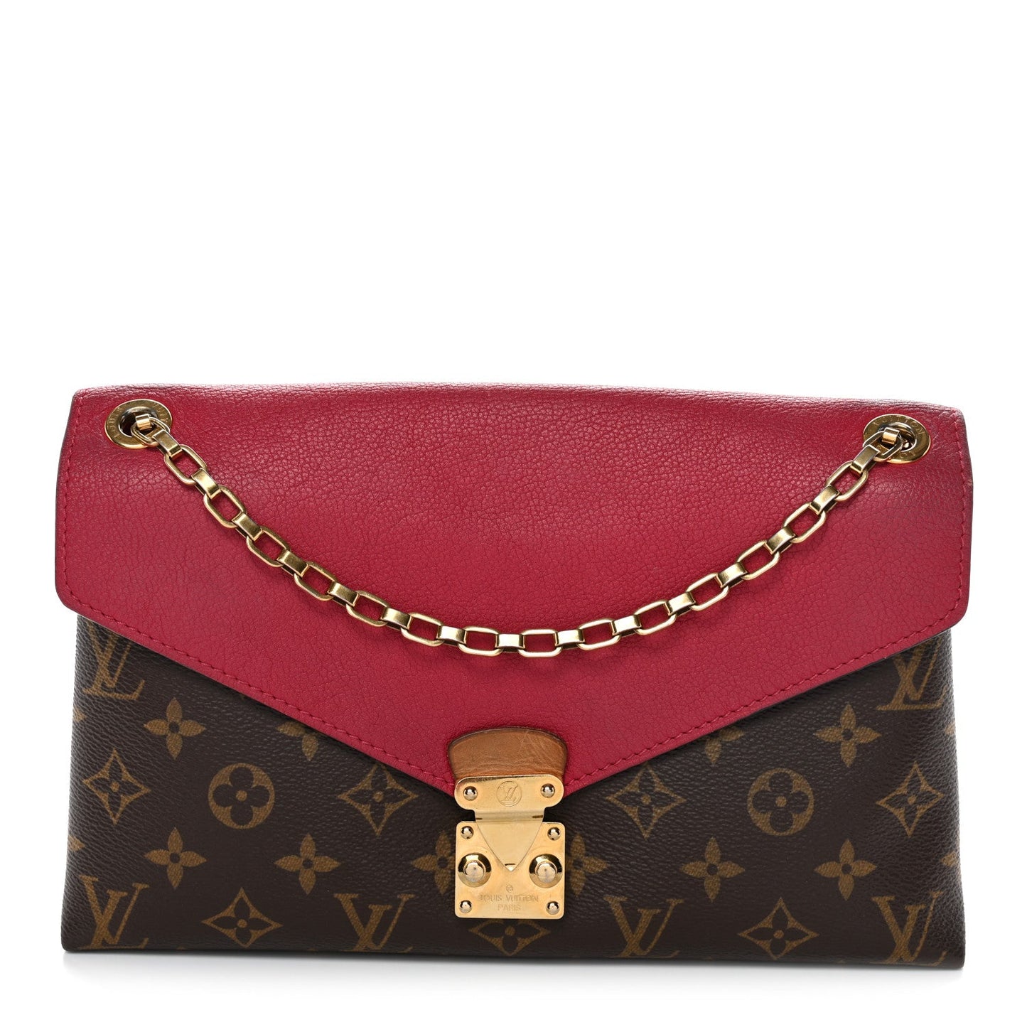 Monogram Pallas Chain Poppy