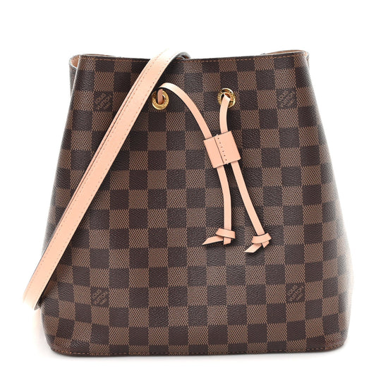 Damier Ebene Neonoe MM Venus Pink