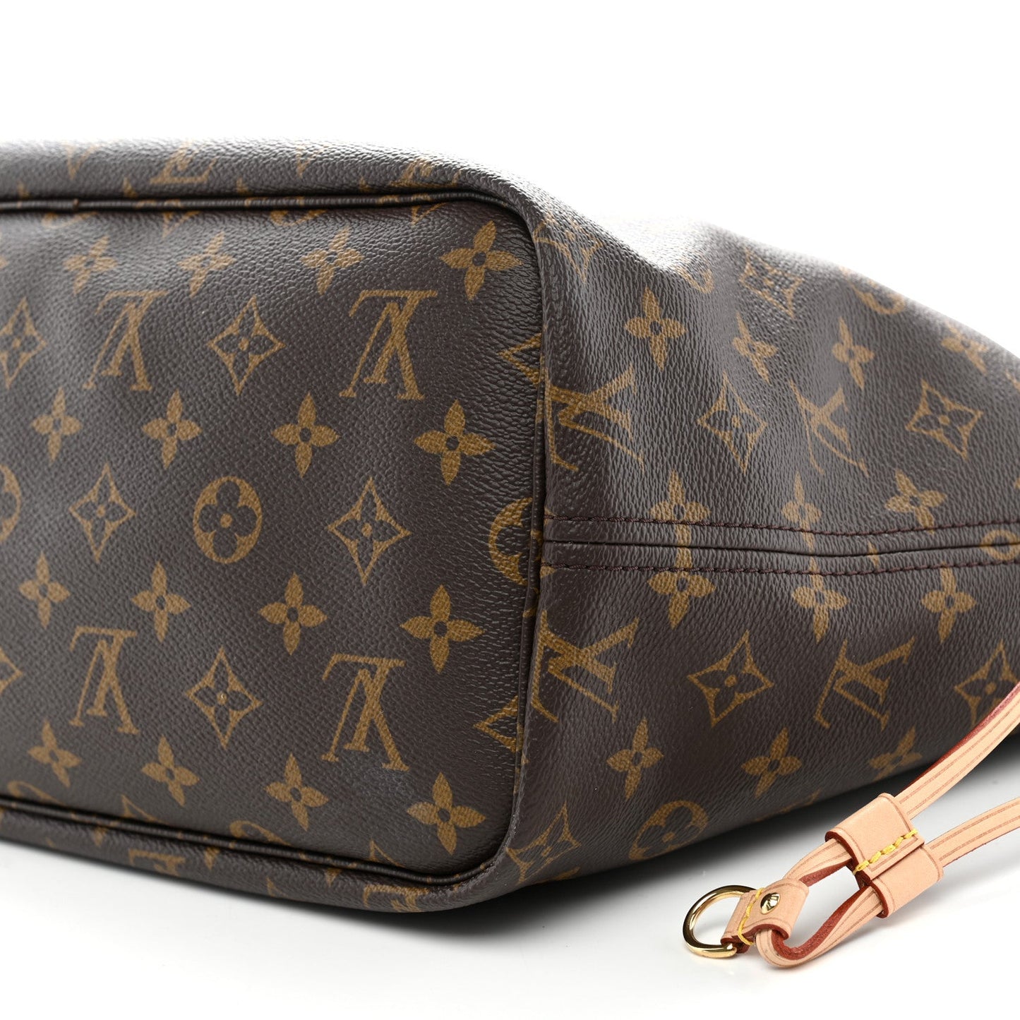 Monogram Inside Out Neverfull Bandouliere MM Rose Pondichery