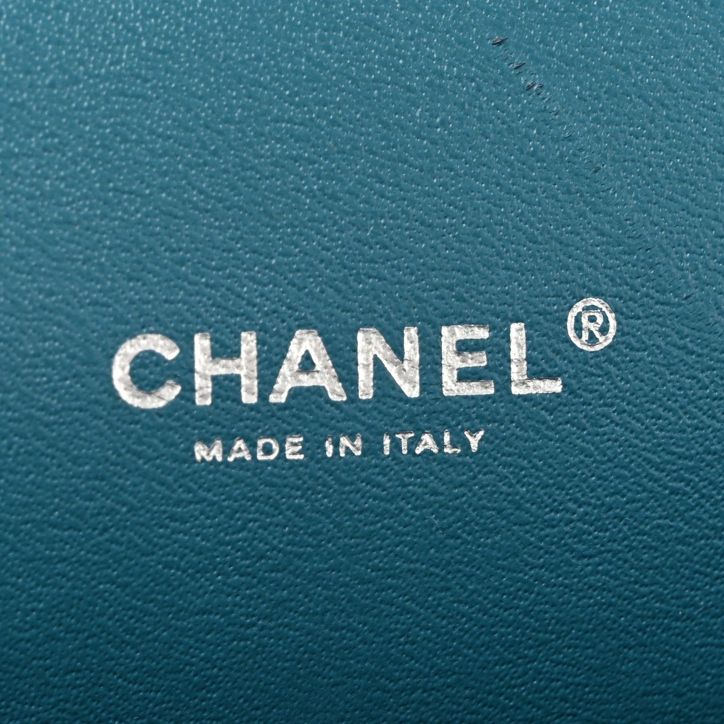 Lambskin Quilted Maxi Double Flap Turquoise
