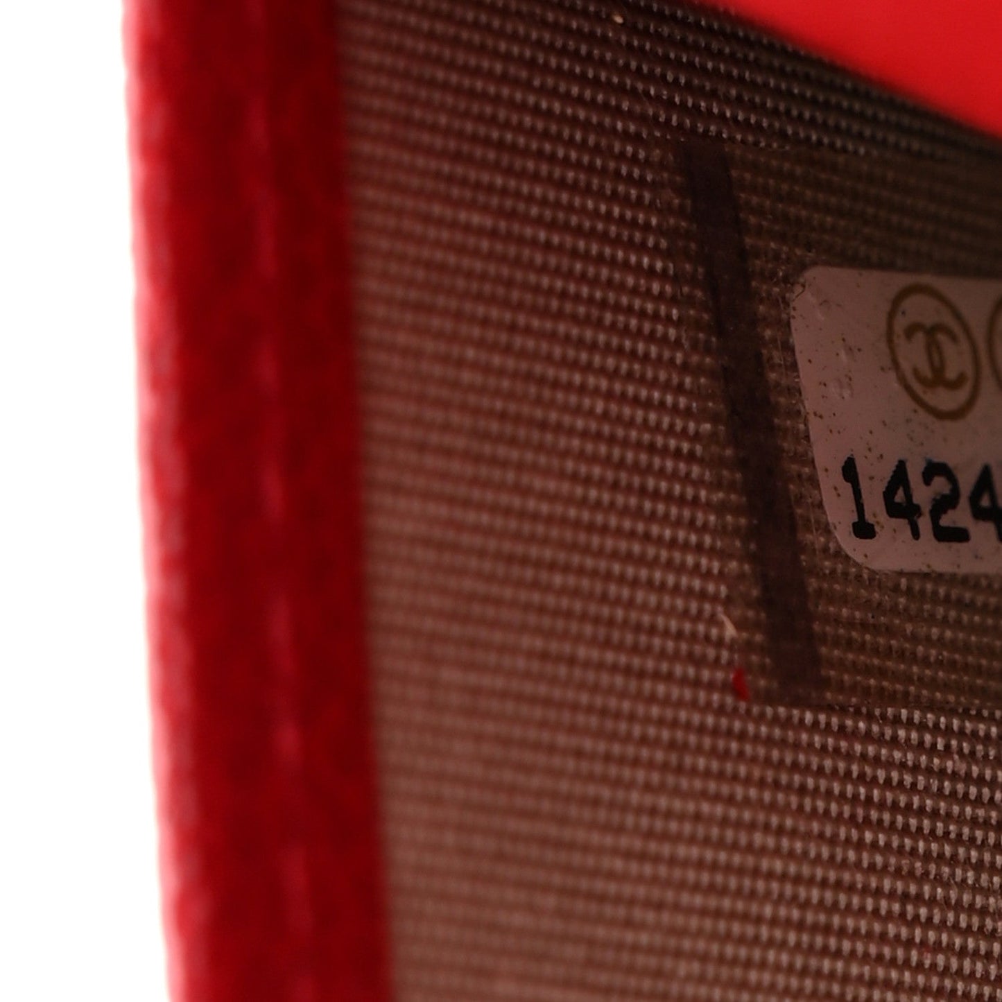 Caviar Sevruga Wallet on Chain WOC Red