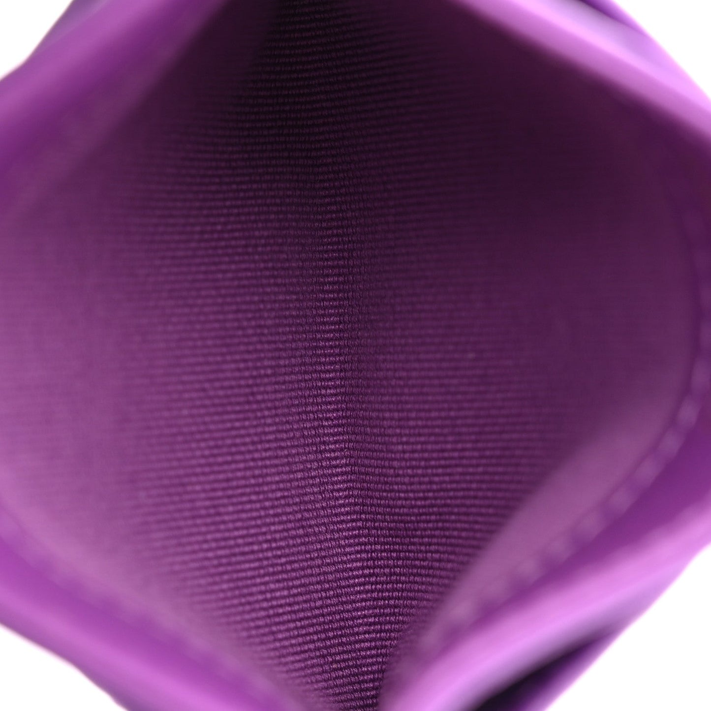 Caviar Quilted Card Holder Purple