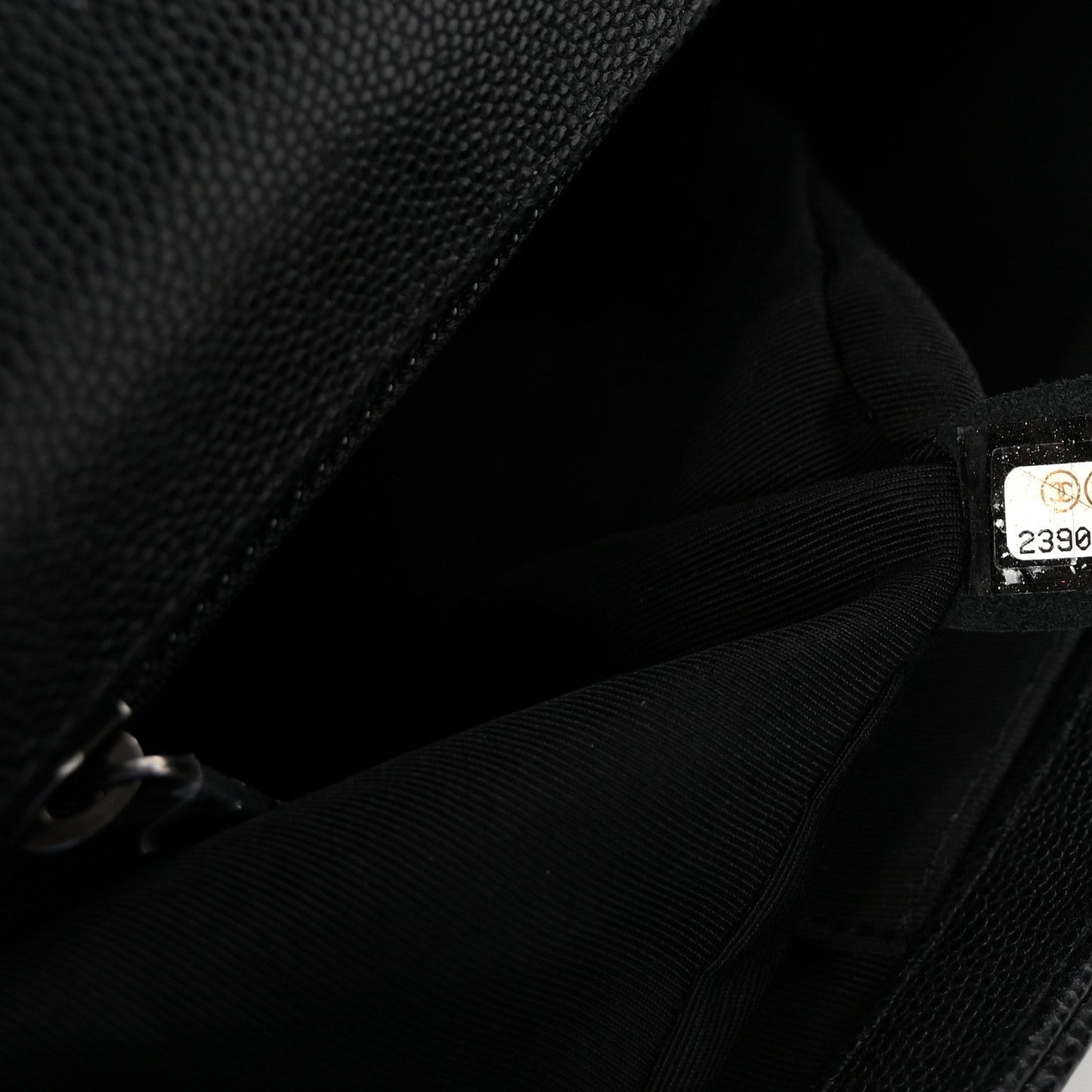 Caviar Quilted New Medium Boy Flap Black