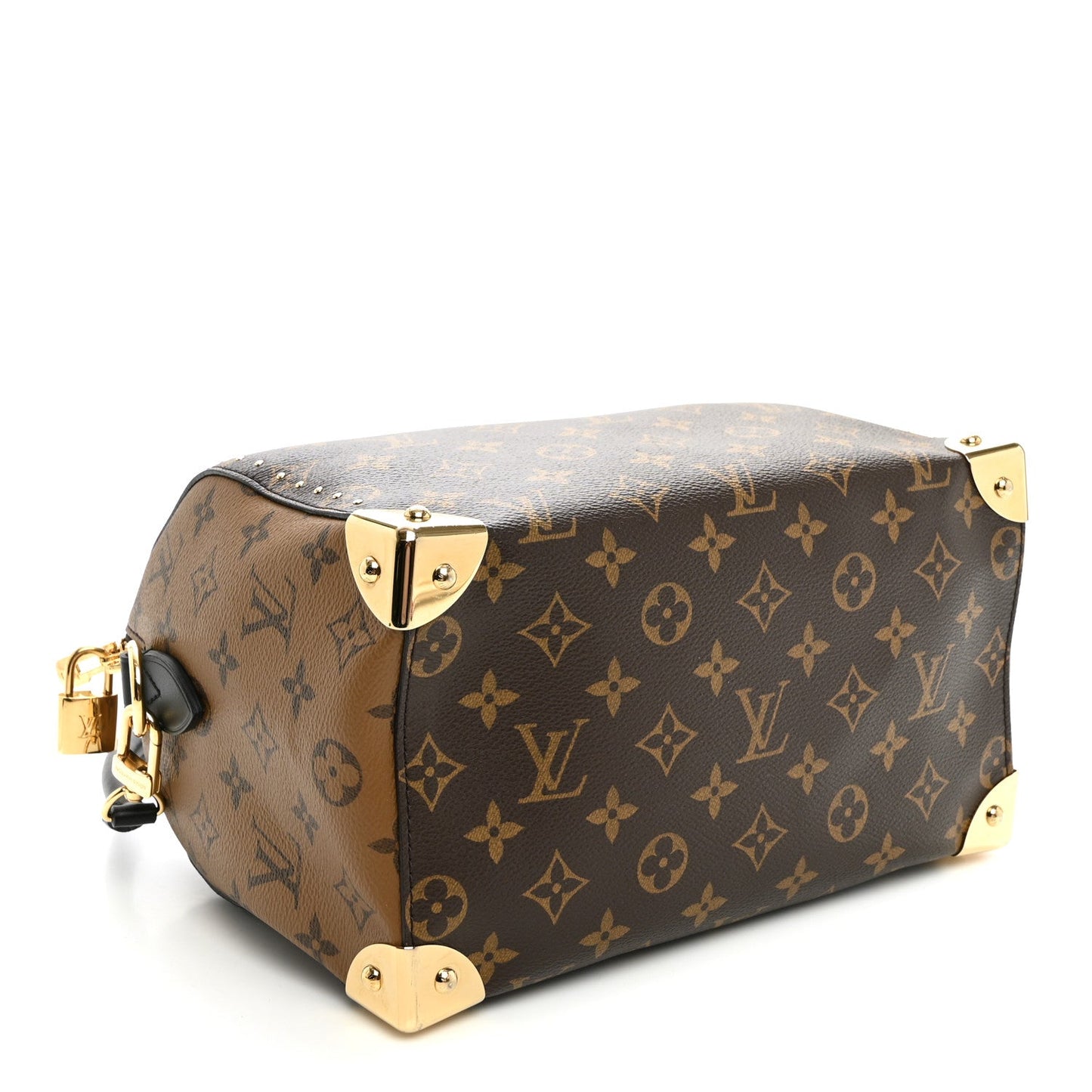 Reverse Monogram Speedy Trunk 25