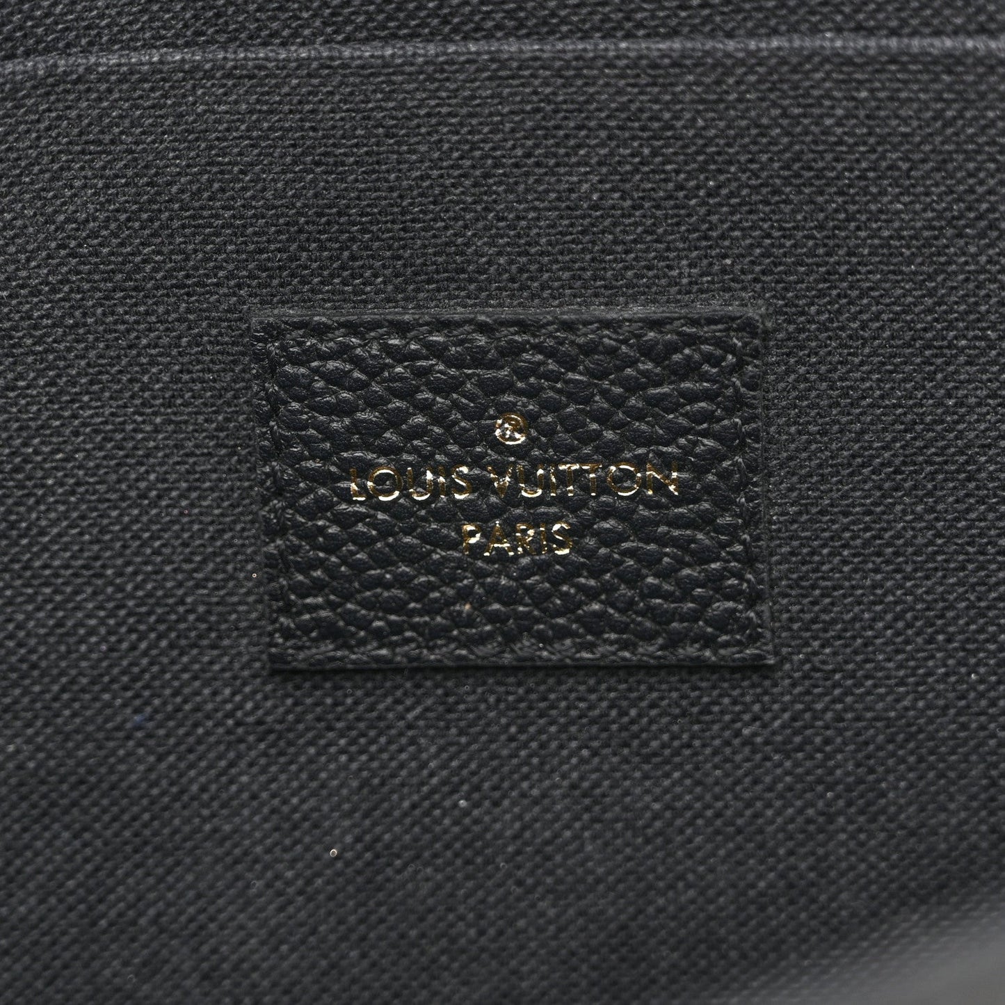 Empreinte Pochette Felicie Chain Wallet Black