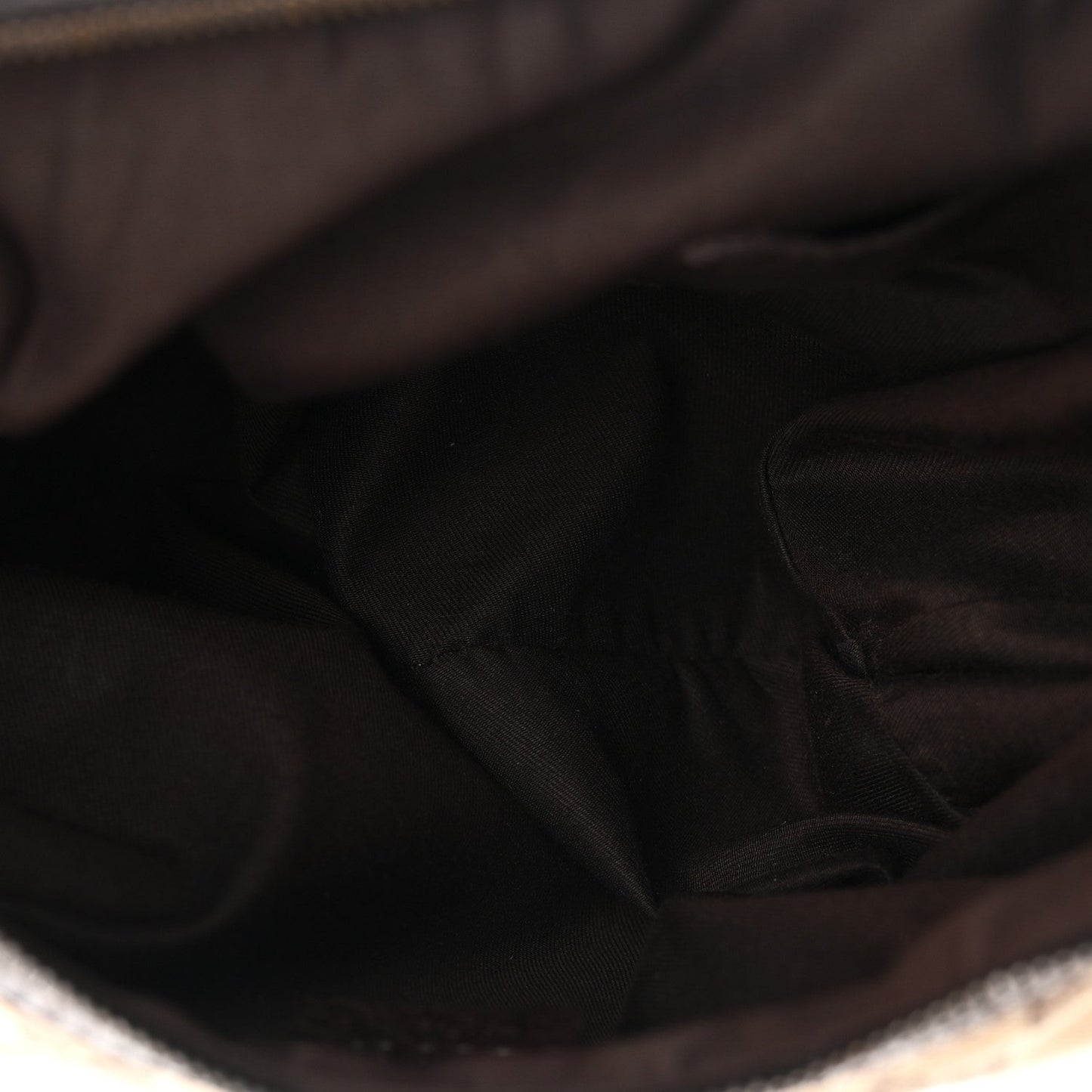 Monogram Medium Half Moon Hobo Dark Brown