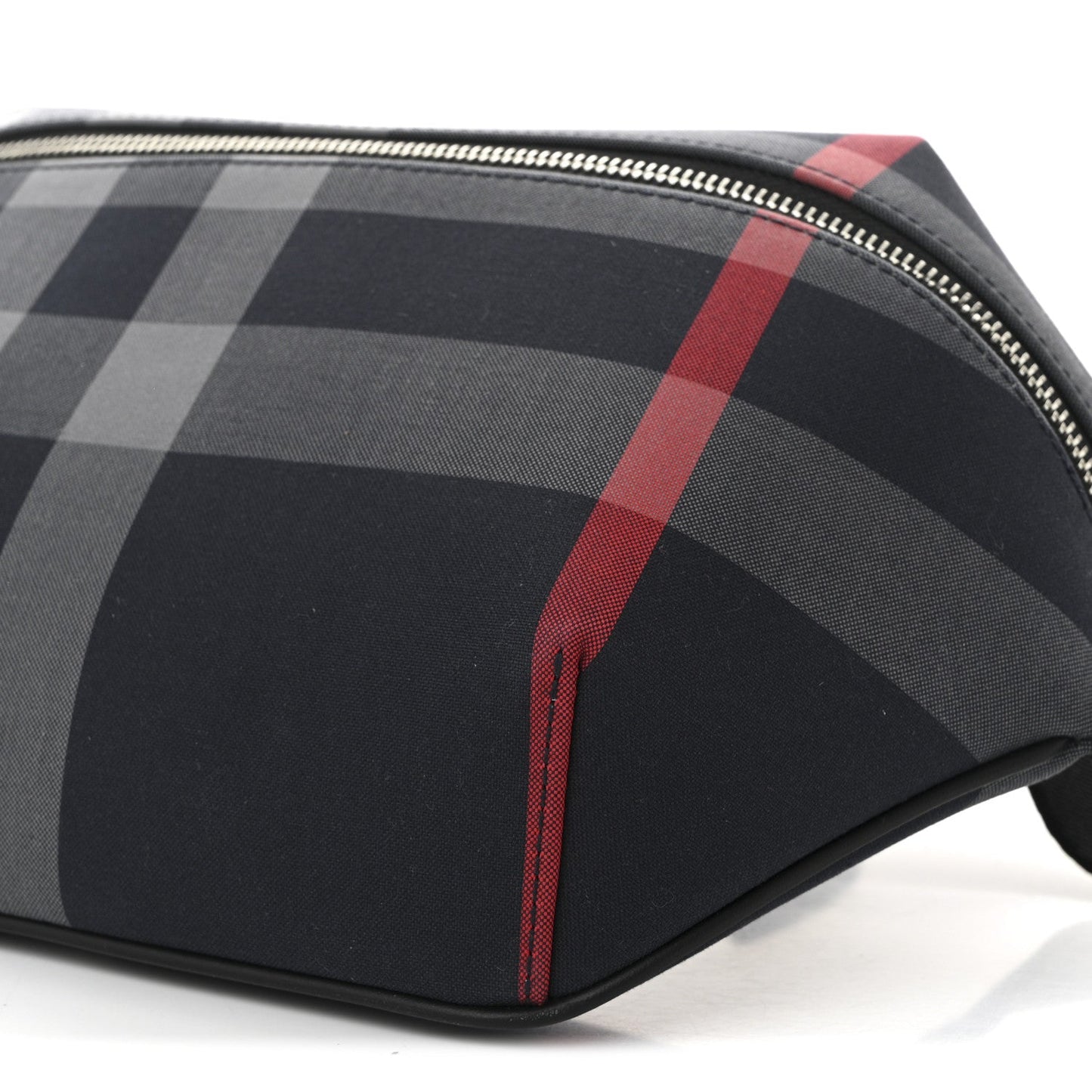 House Check Sonny Bum Bag Navy Grey