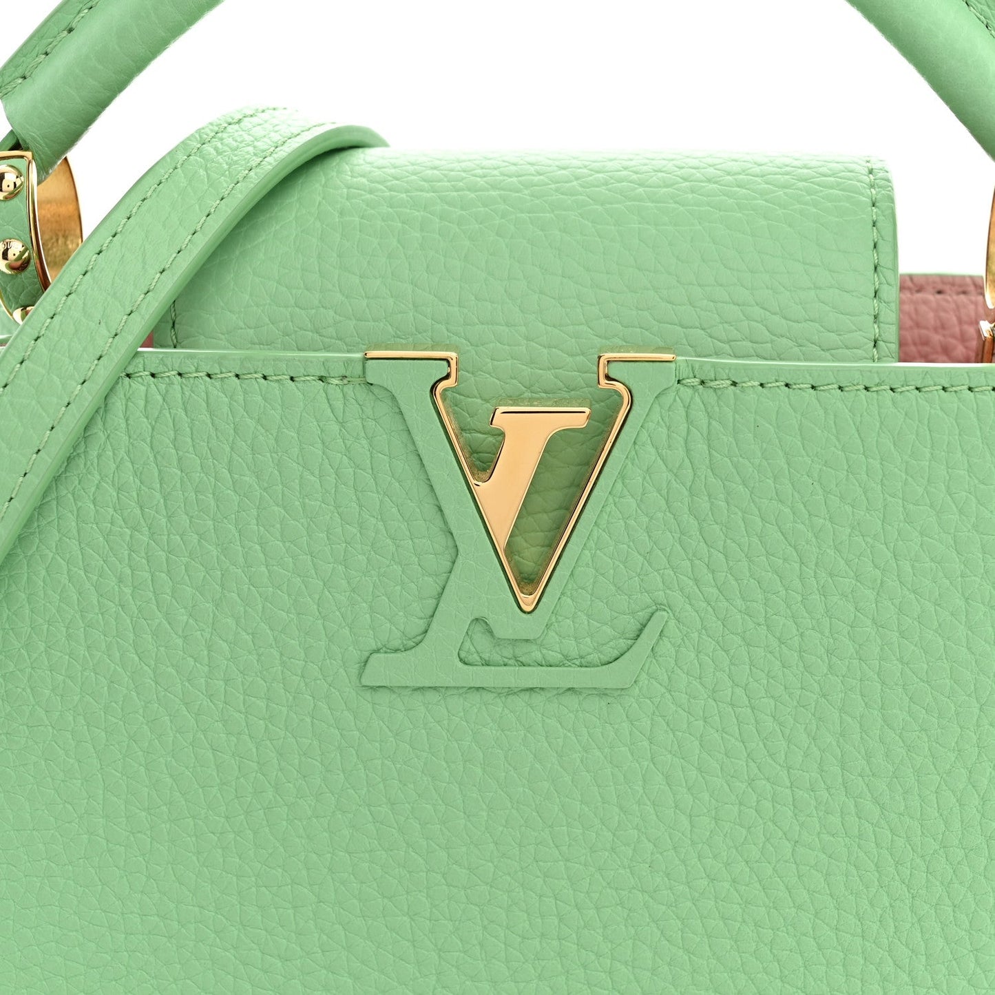 Taurillon Mini Capucines Vert Pomme