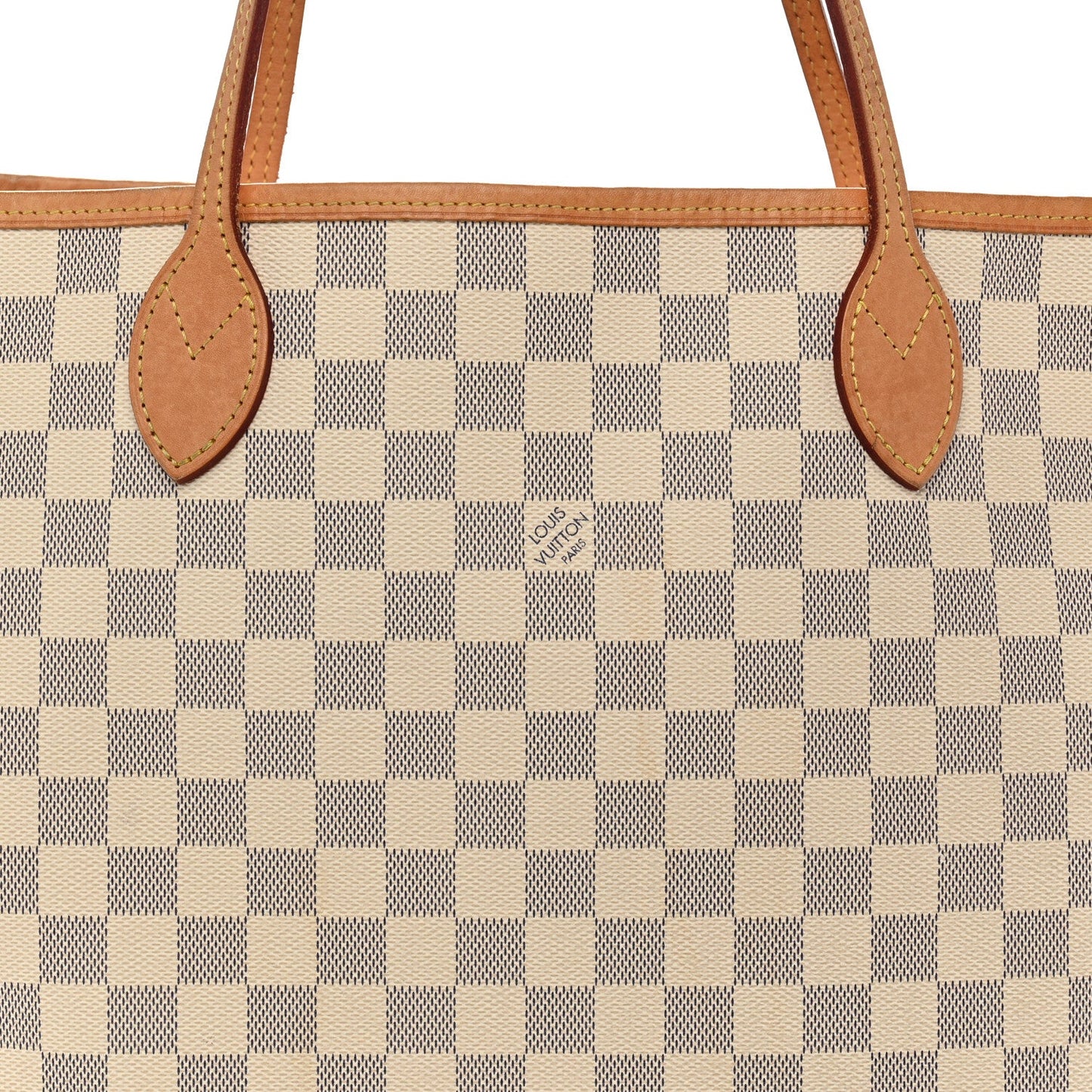 Damier Azur Neo Neverfull MM Rose Ballerine