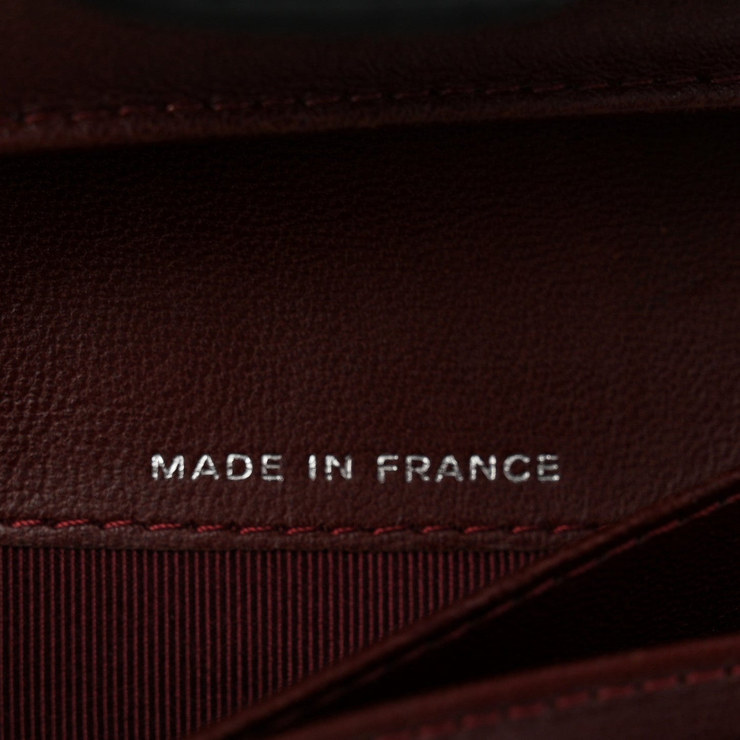 Lambskin Quilted Large Flap Wallet Black