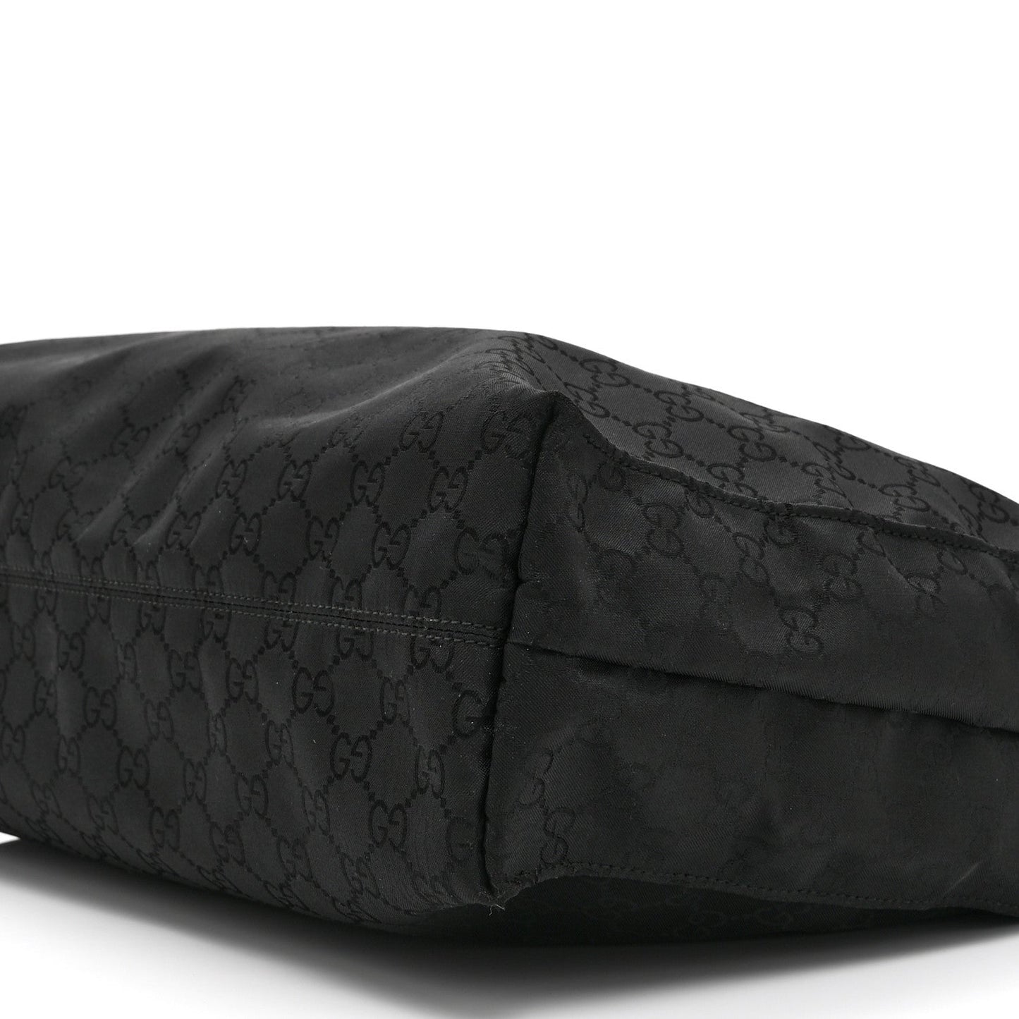 Nylon Monogram Tote Black