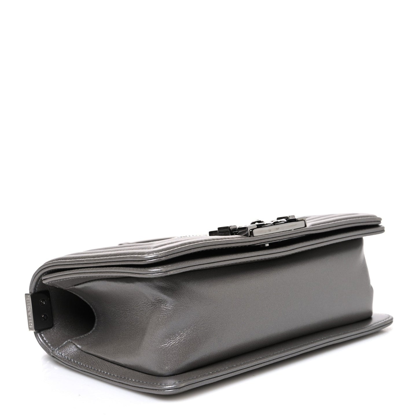 Galuchat Stingray Small Boy Flap Silver