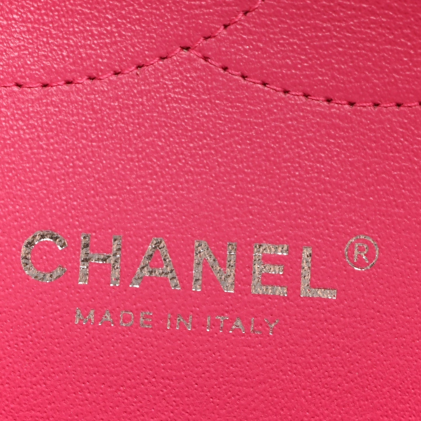 Lambskin Quilted Jumbo Double Flap Dark Pink
