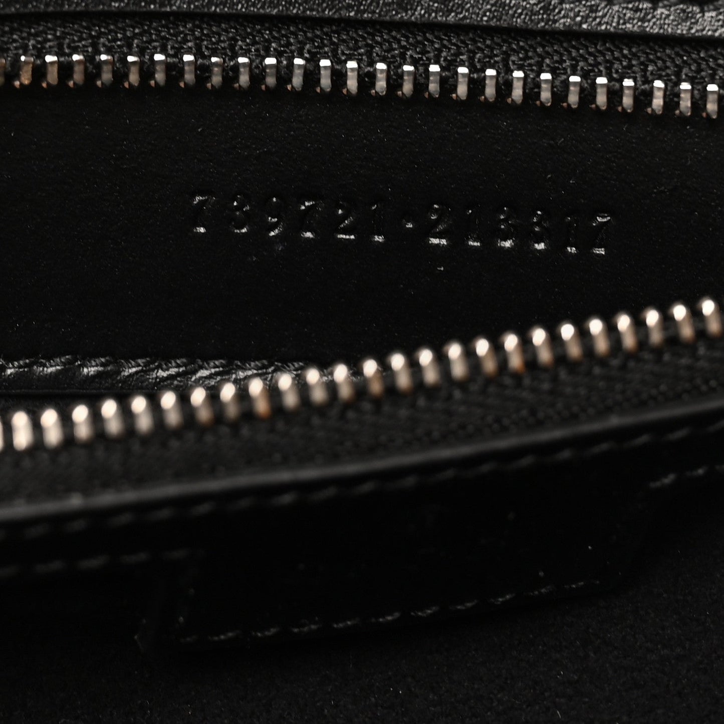 Senna Calfskin Petite GG Top Handle Shoulder Bag Black