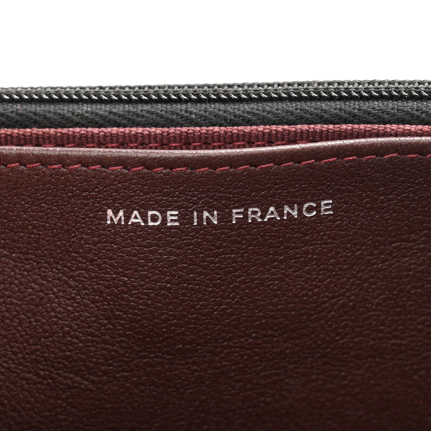 Lambskin Quilted CC Turnlock Wallet On Chain WOC Black