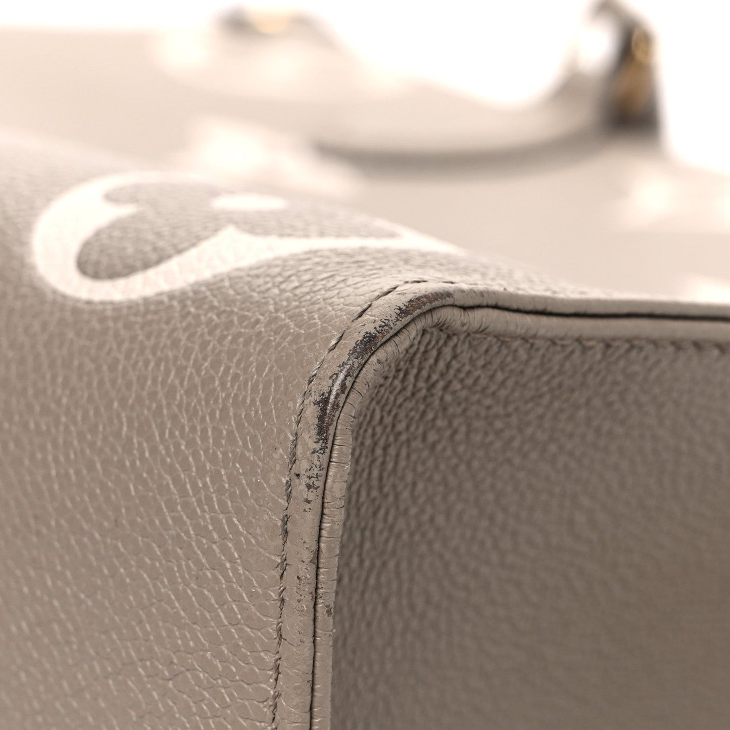 Empreinte Monogram Giant Onthego MM Tourterelle Creme