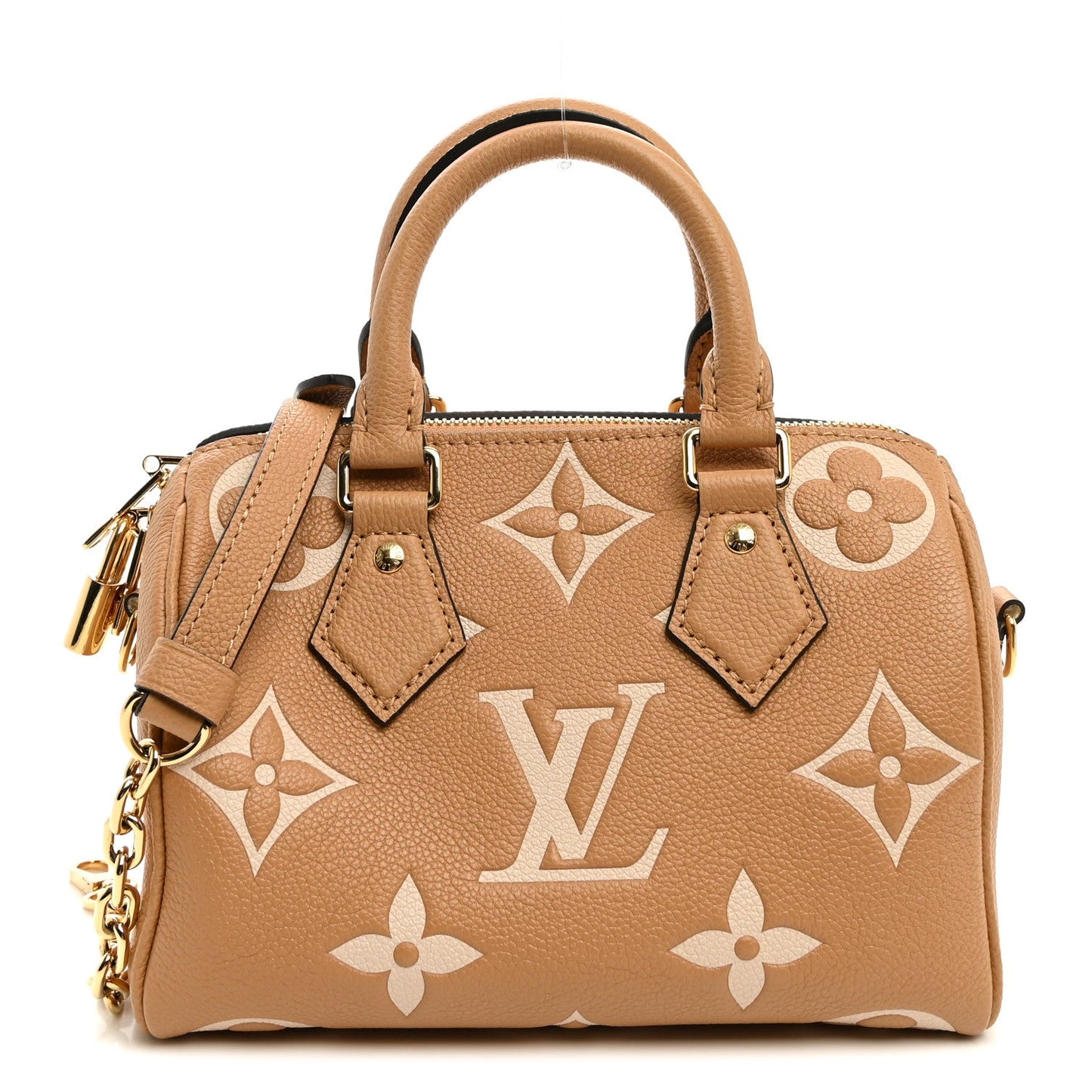Empreinte Monogram Giant Speedy Bandouliere 20 Arizona Creme