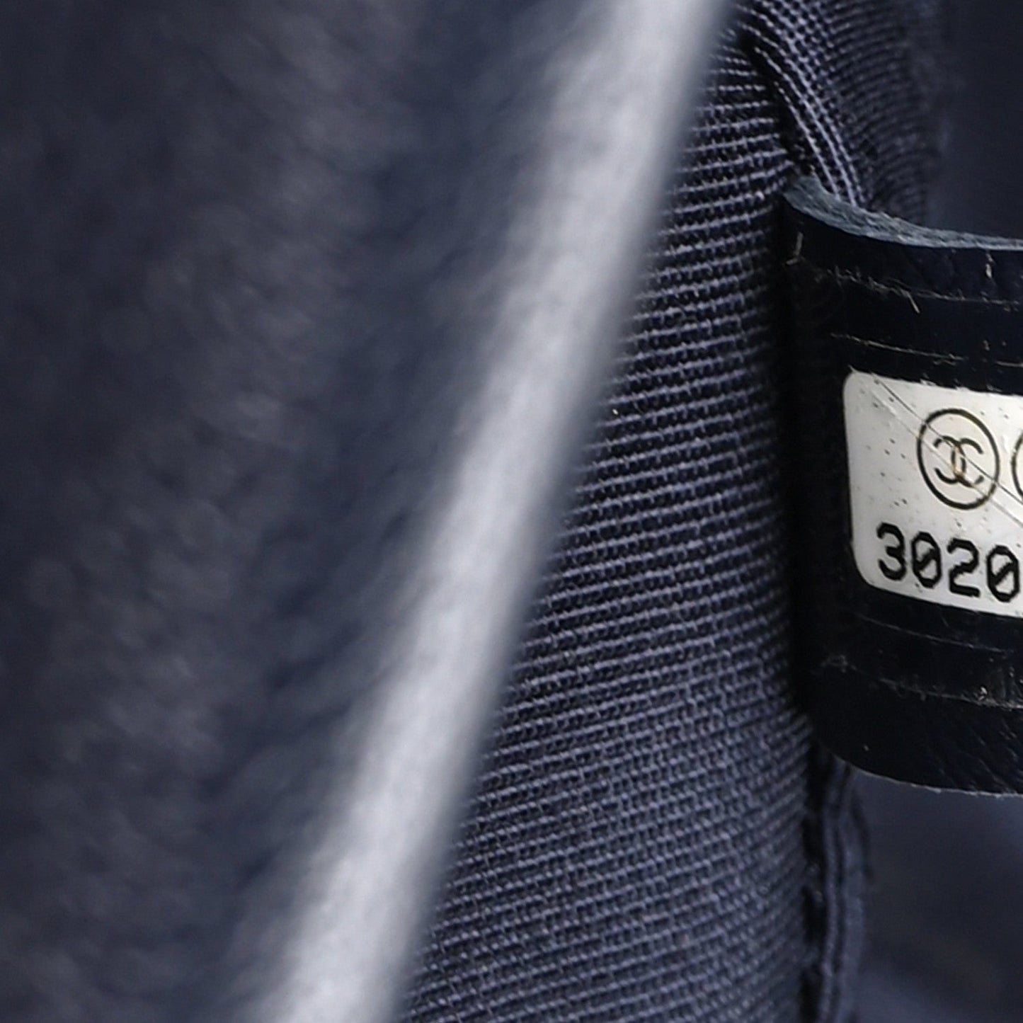 Goatskin Quilted Medium Chanel 19 Flap Navy Blue