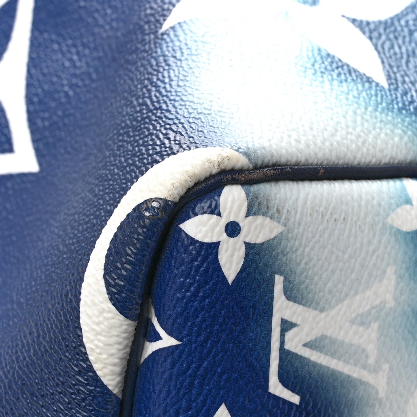 Monogram Escale Keepall Bandouliere 50 Blue
