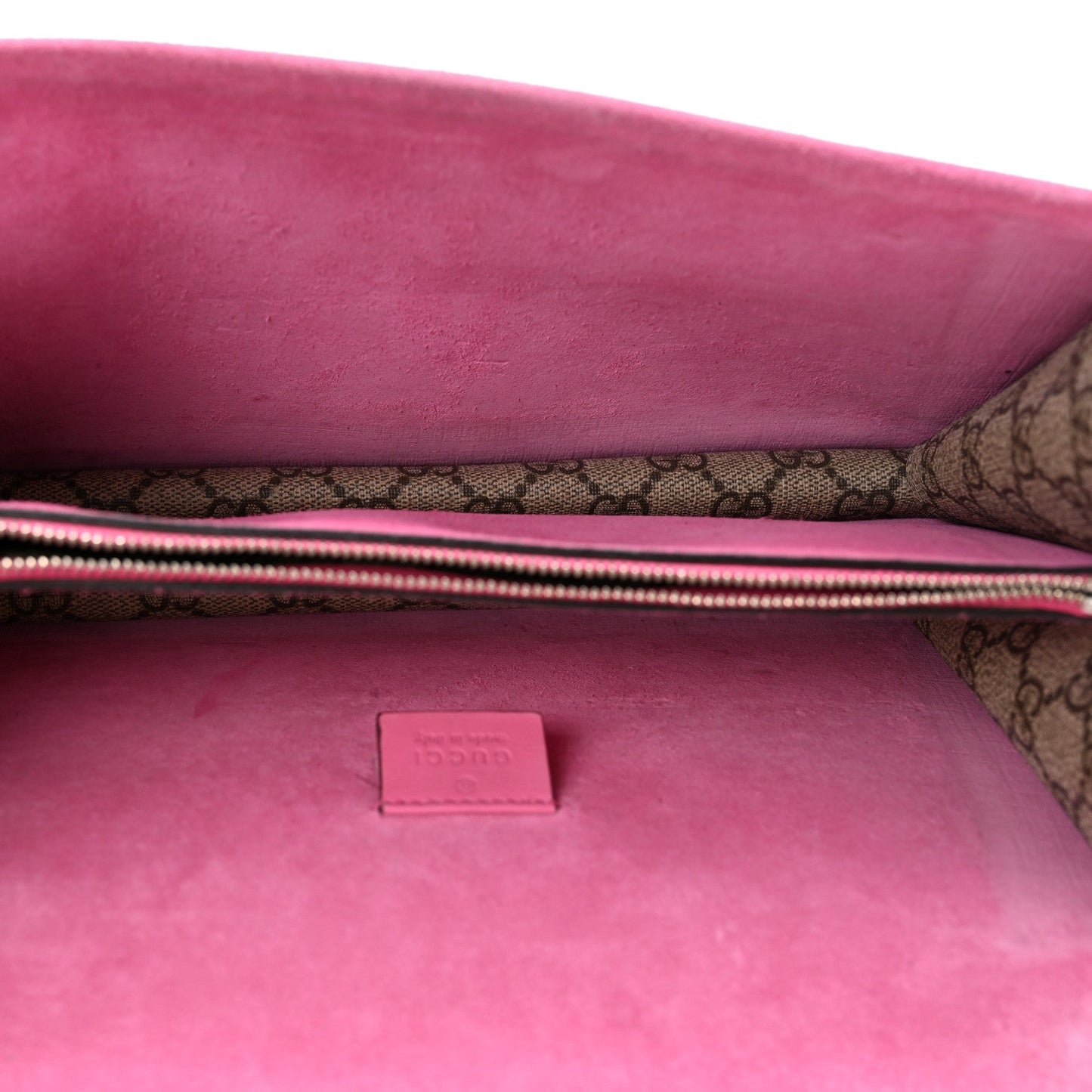 GG Supreme Monogram Small Dionysus Shoulder Bag Pink