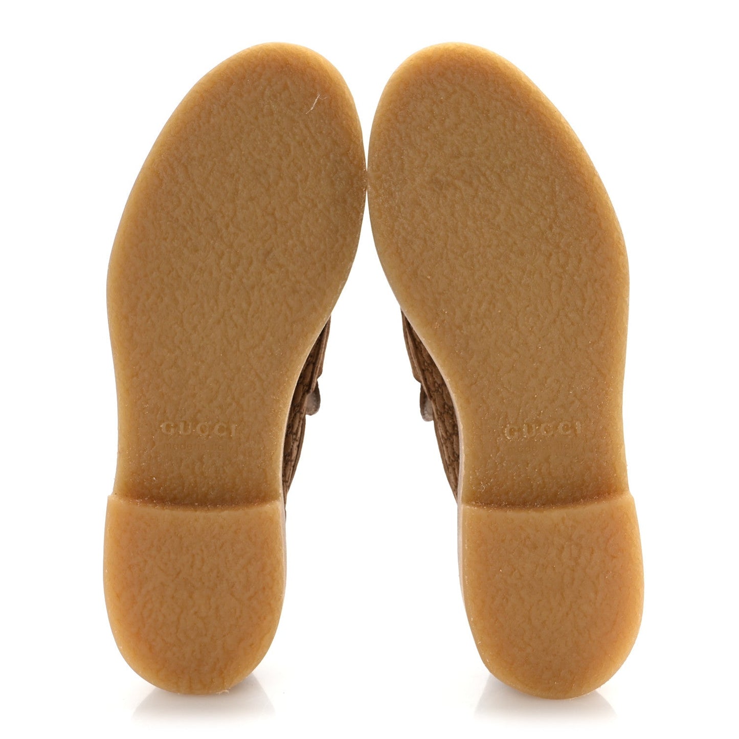 Luxury Suede Microguccissima Mens Loafers 9.5 Nocciola