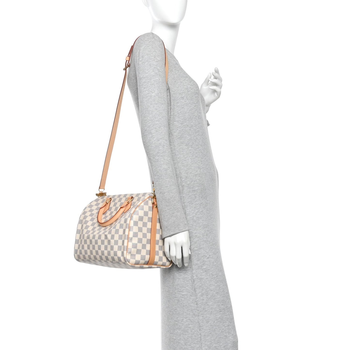Damier Azur Speedy Bandouliere 30